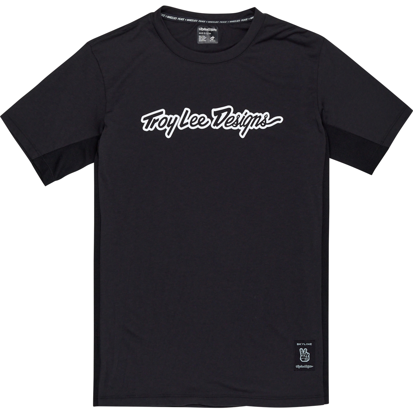 Foto de Troy Lee Designs Maillot de Manga Corta Hombre - Skyline Ride - Signature Black