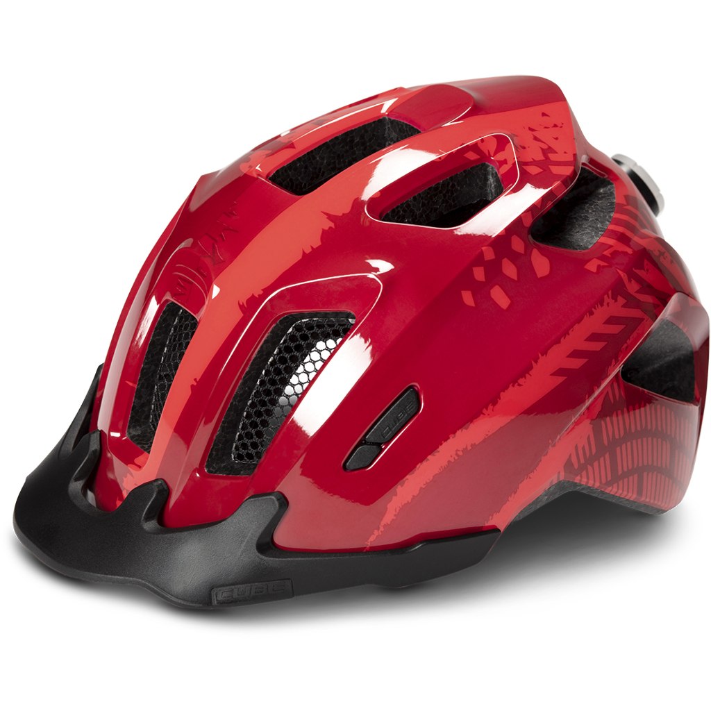 Picture of CUBE Helmet ANT - red splash