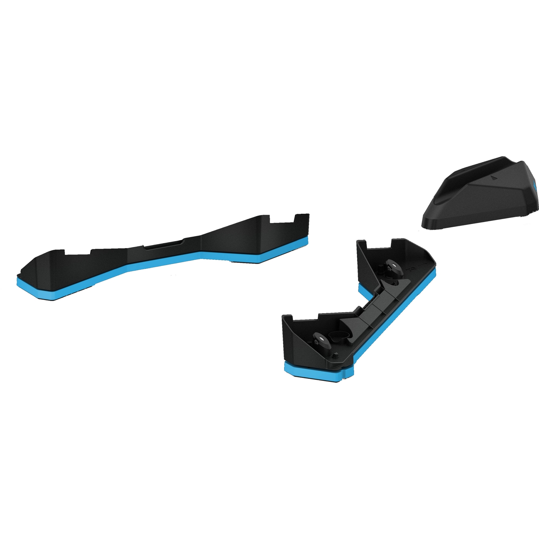 Productfoto van Garmin Tacx NEO Motion Plates &amp; Voorwielsteun - blauw/zwart