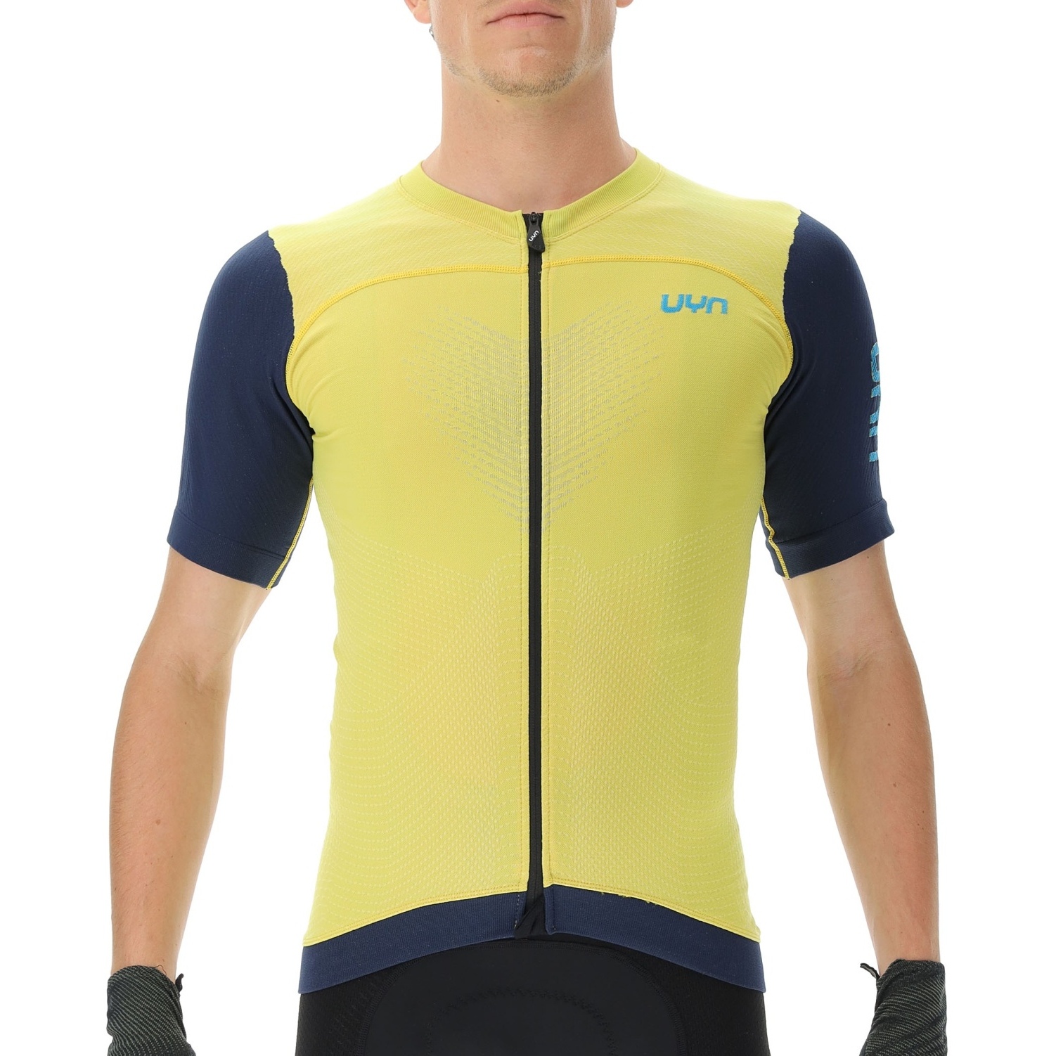 Produktbild von UYN Biking Garda Kurzarmtrikot - Yellow Jasmine/Peacot
