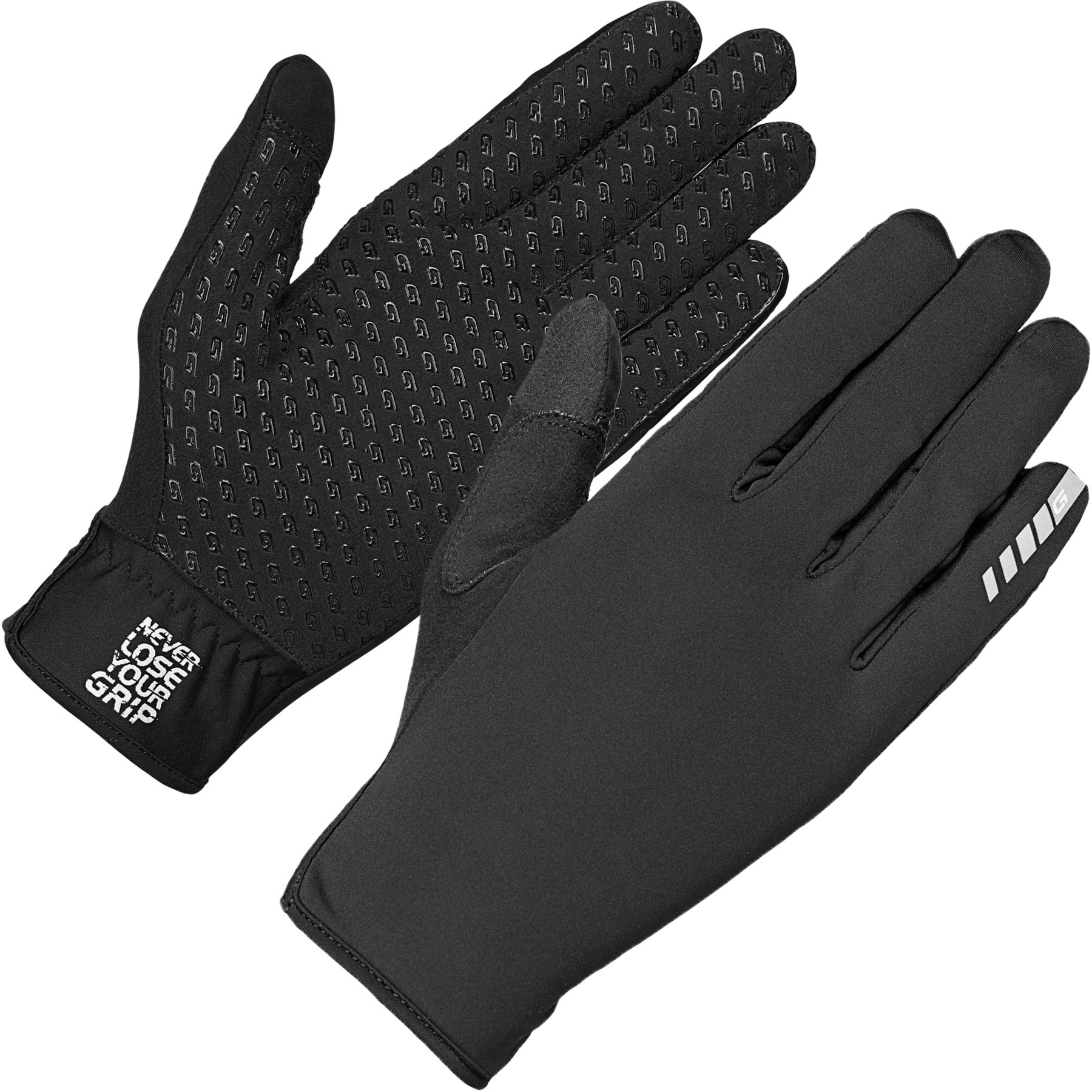 Picture of GripGrab Raptor RaceDay Windproof Spring-Autumn Gloves - Black