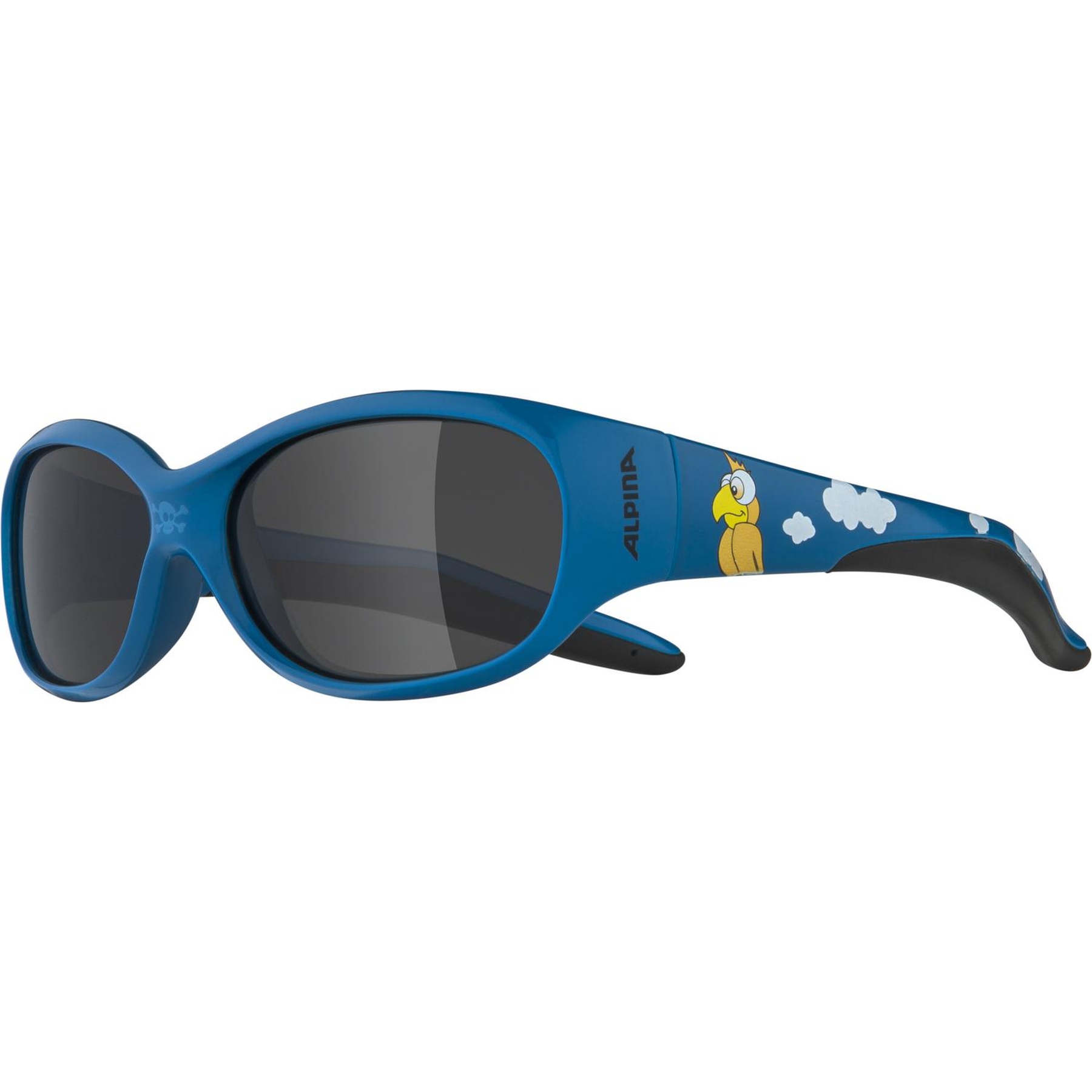 Produktbild von Alpina Flexxy Kids Kinderbrille - blue pirat gloss/Ceramic Black