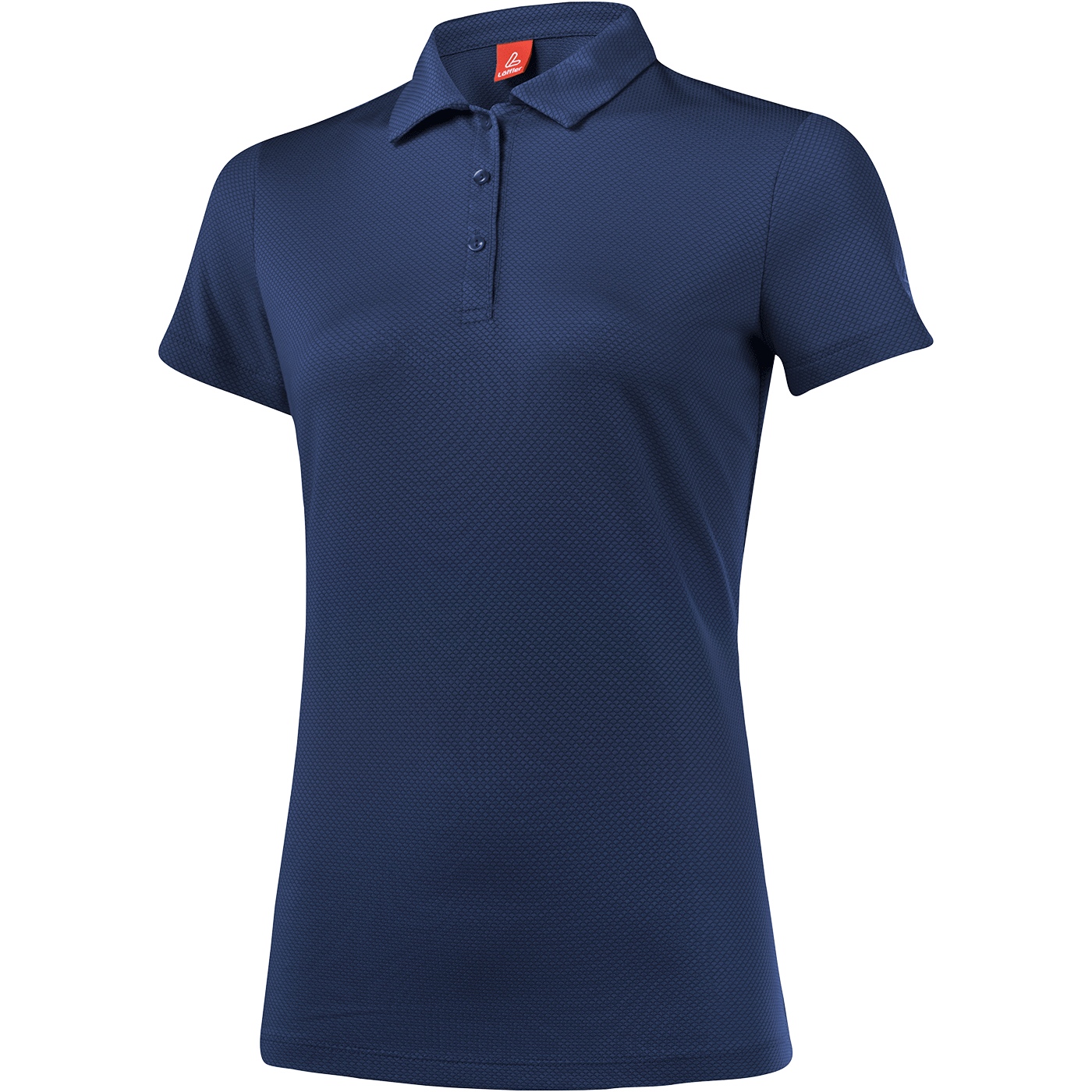 Produktbild von Löffler Tencel™ Poloshirt Damen - dunkelblau 495