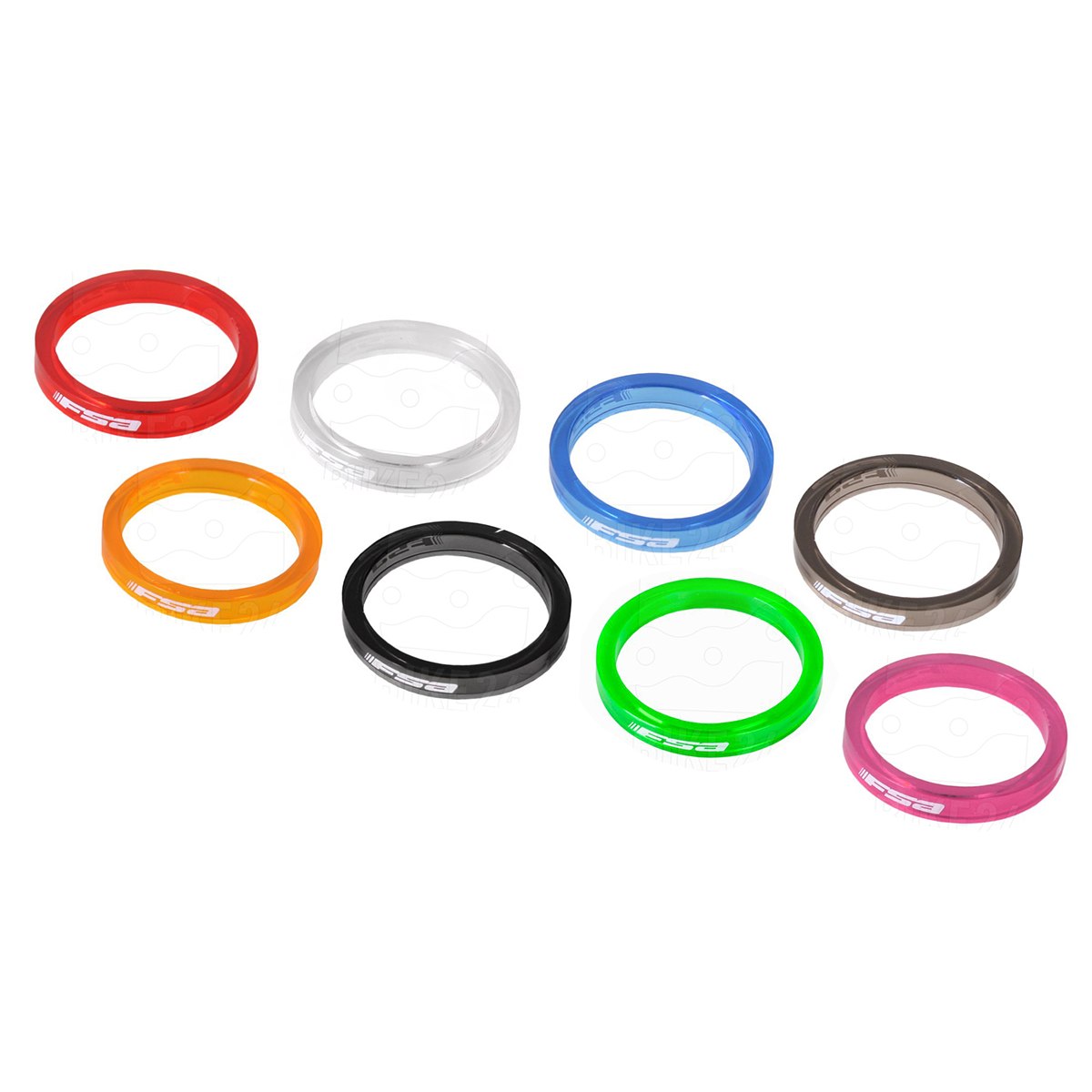 FSA Ahead 1.5 5mm Spacers Headset Kit, Black | Bikeinn