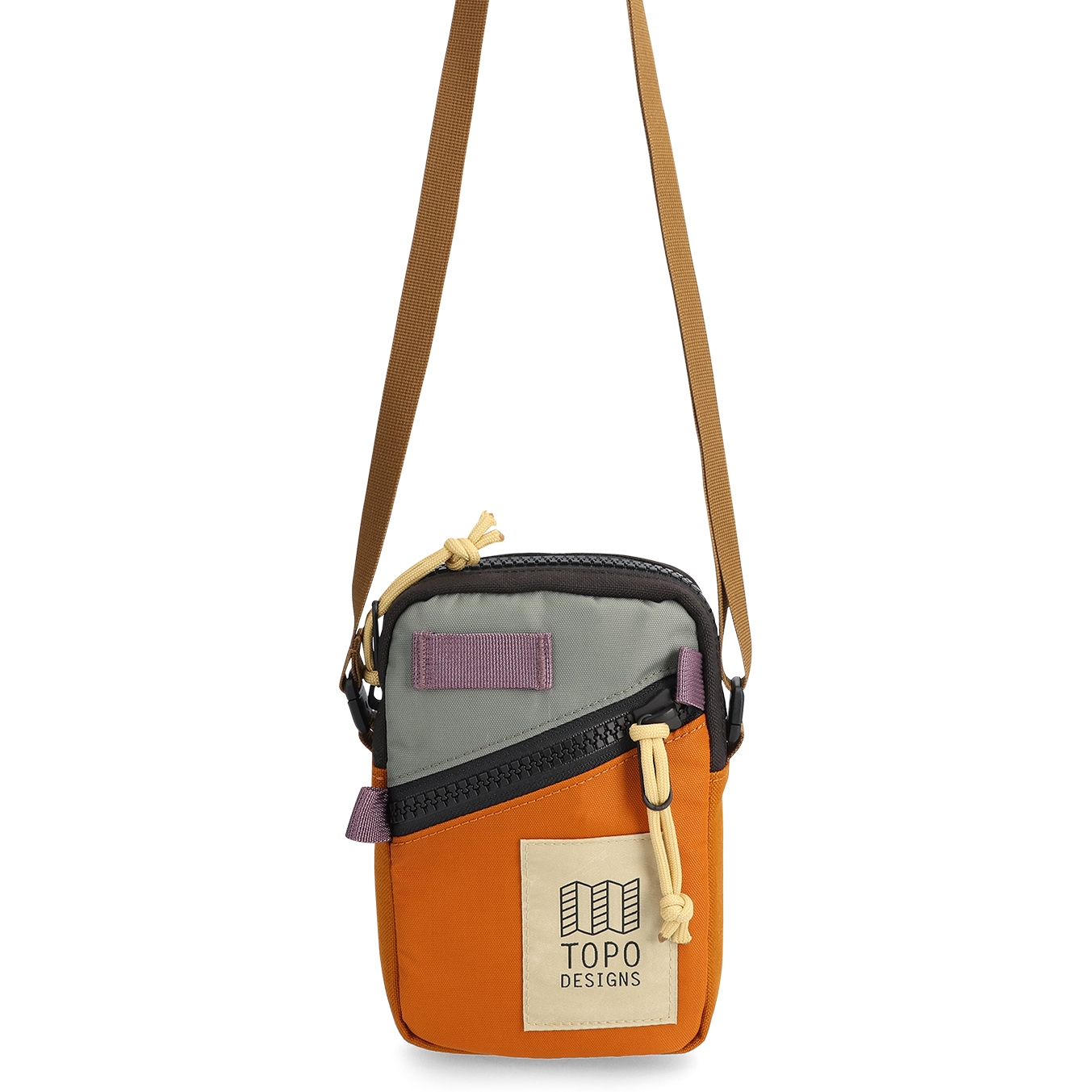 Produktbild von Topo Designs Mini Schultertasche - 1L - Beetle/Spice