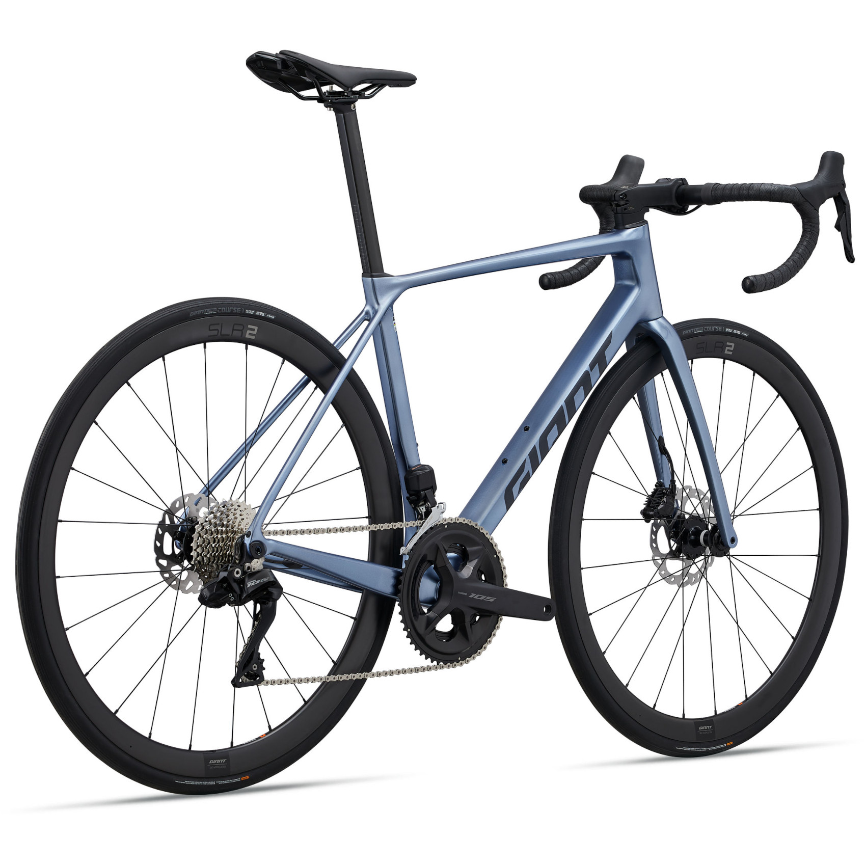 Giant TCR ADVANCED 0 28 Carbon Road Bike 2025 frost silver BIKE24
