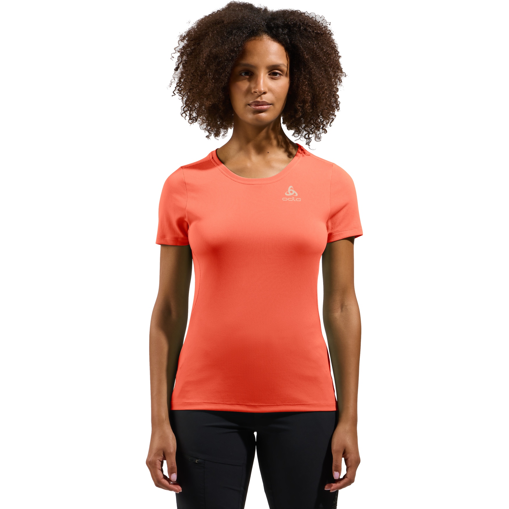 Produktbild von Odlo F-Dry T-Shirt Damen - living coral