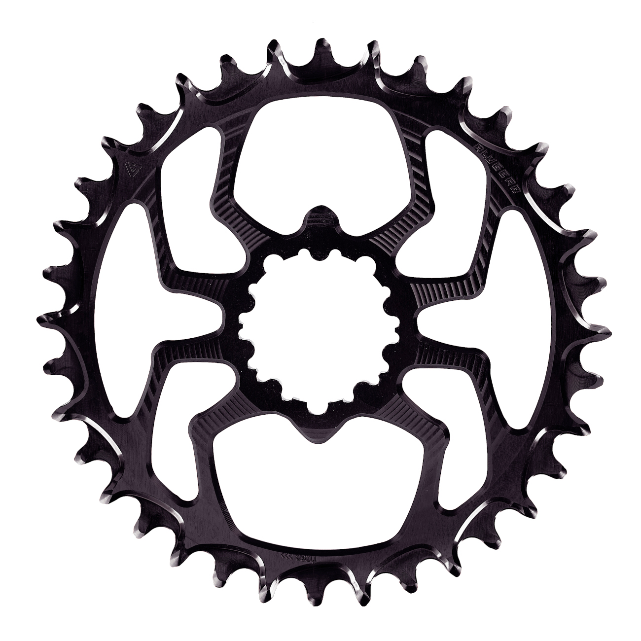 Picture of Alugear Spider Narrow Wide Boost Chainring - for 1x SRAM 3-Bolt Direct Mount