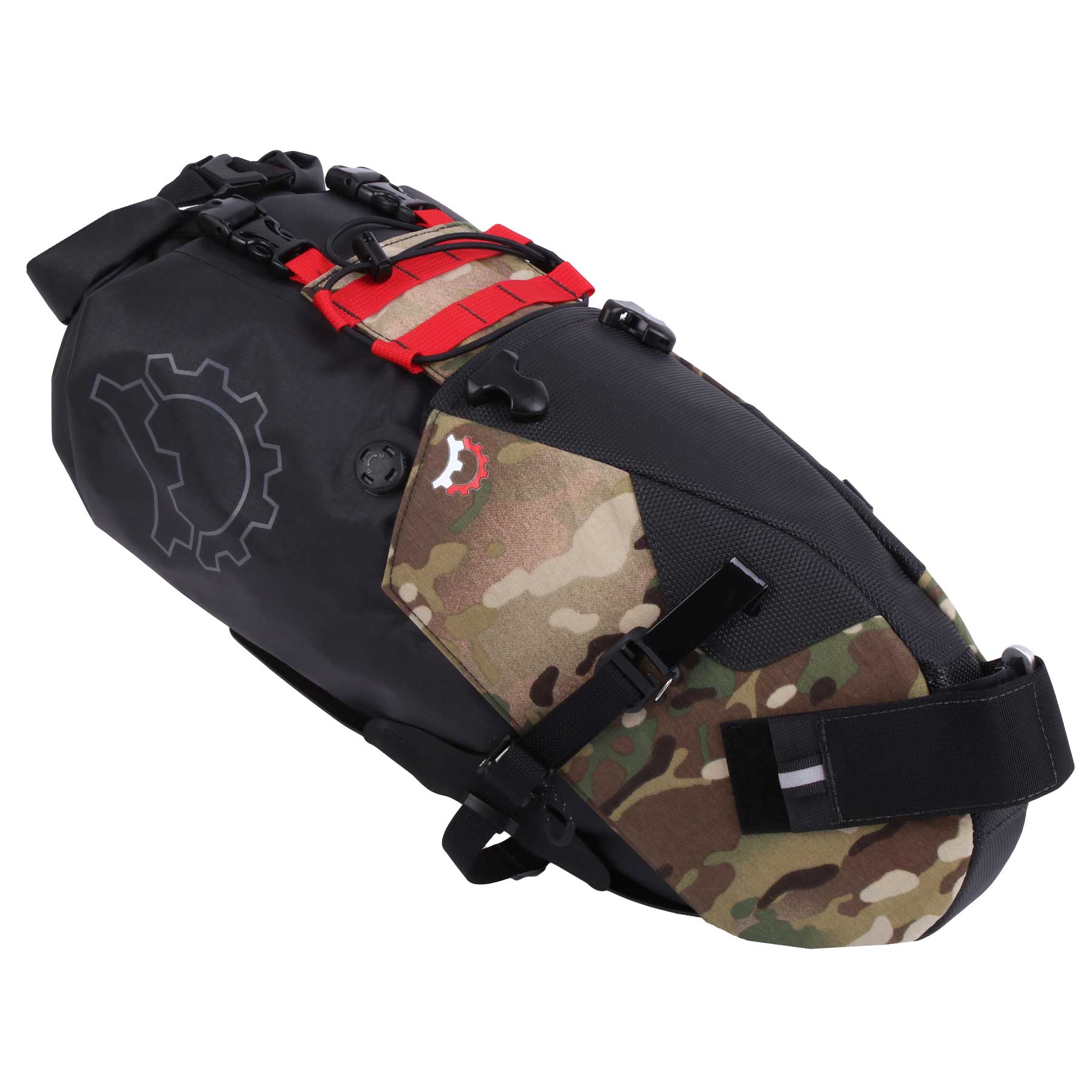 Productfoto van Revelate Designs Terrapin System 14L Seat Bag - multi camo