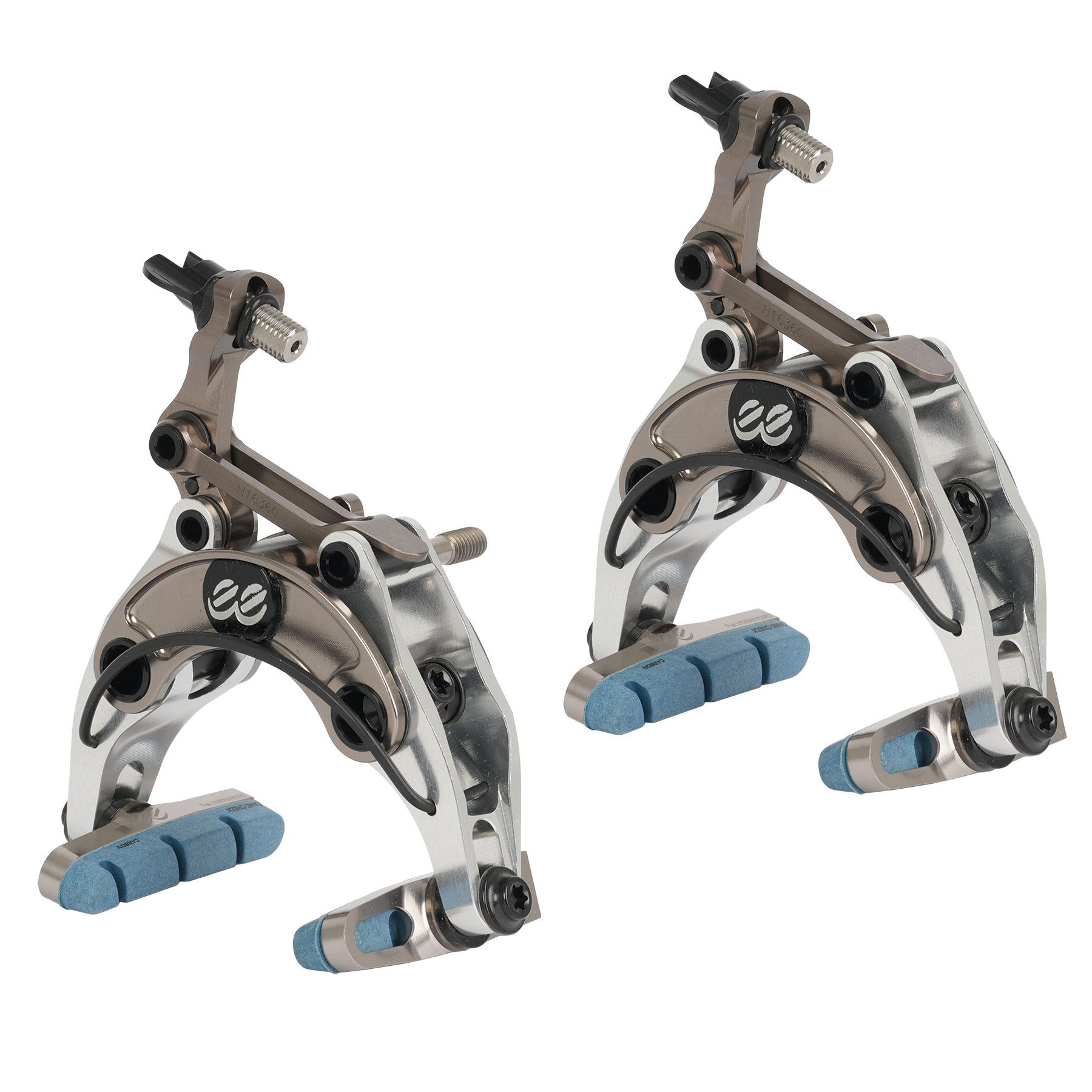 Тормозной суппорт Cane Creek eeBrake G4 - Передний + задний - Штатное крепление - серый