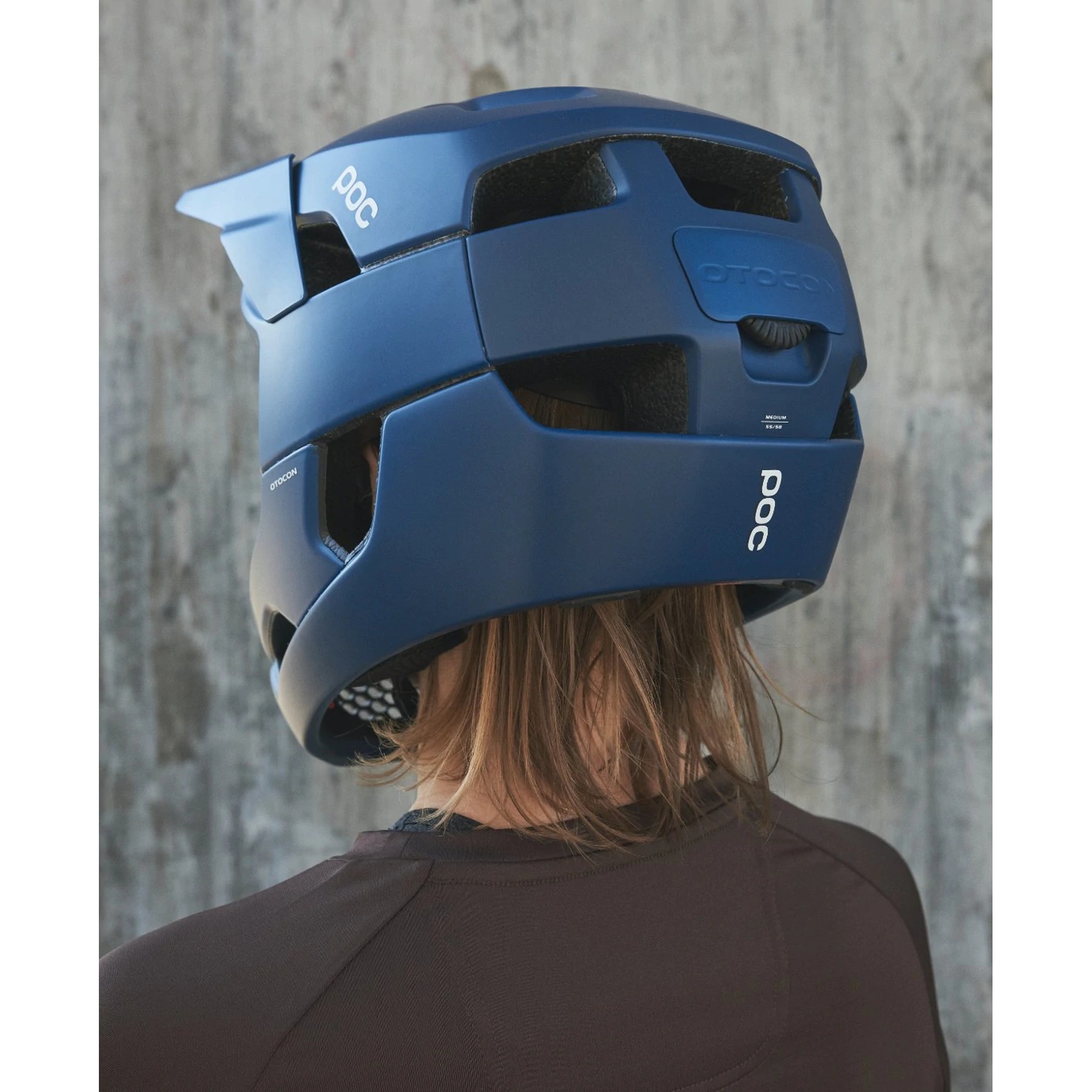 POC Otocon Helmet - 1589 lead blue matt