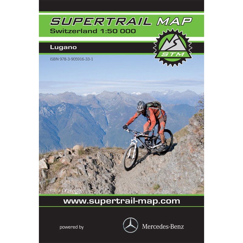 Productfoto van Supertrail Map Switzerland - 1:50 000
