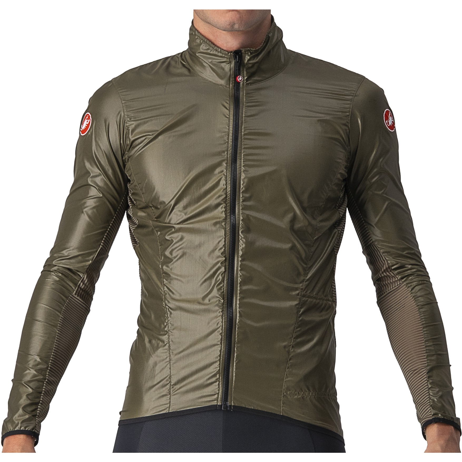 Picture of Castelli Aria Shell Jacket - moss brown 232