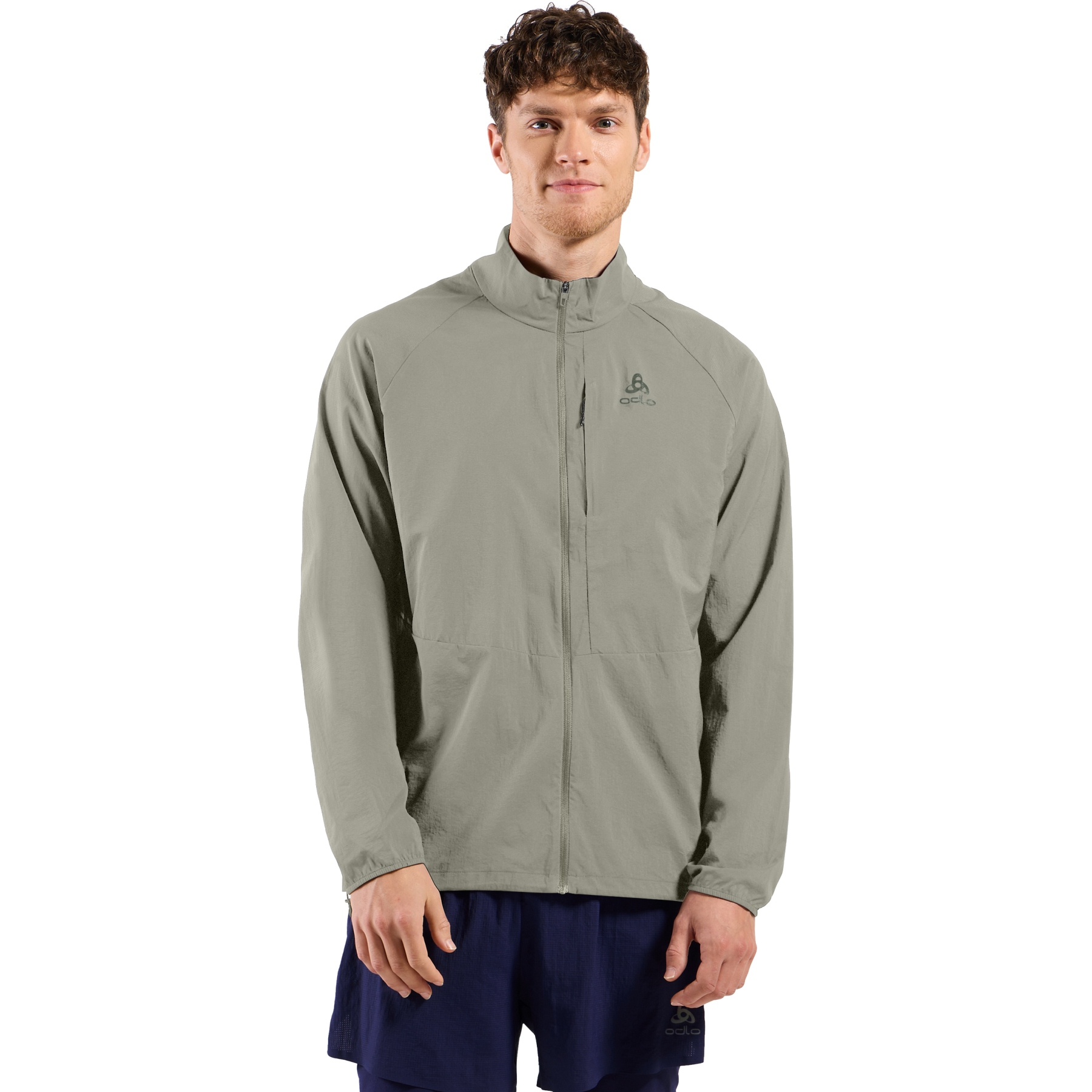 Zdjęcie: Odlo Zeroweight Running Jacket 2.0 Men - agate gray