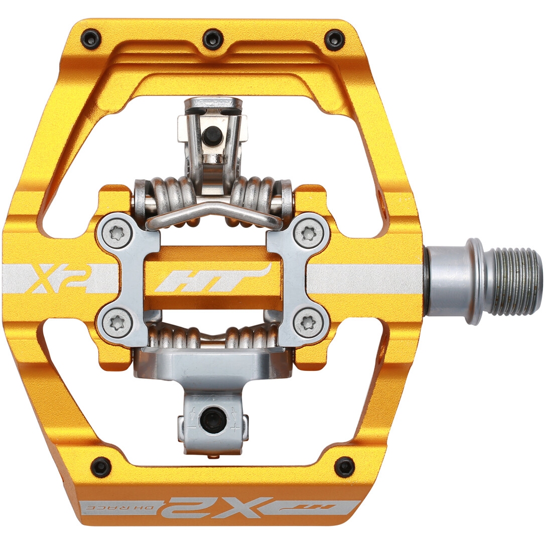 Image of HT X2 Clipless Pedal Aluminium - gold