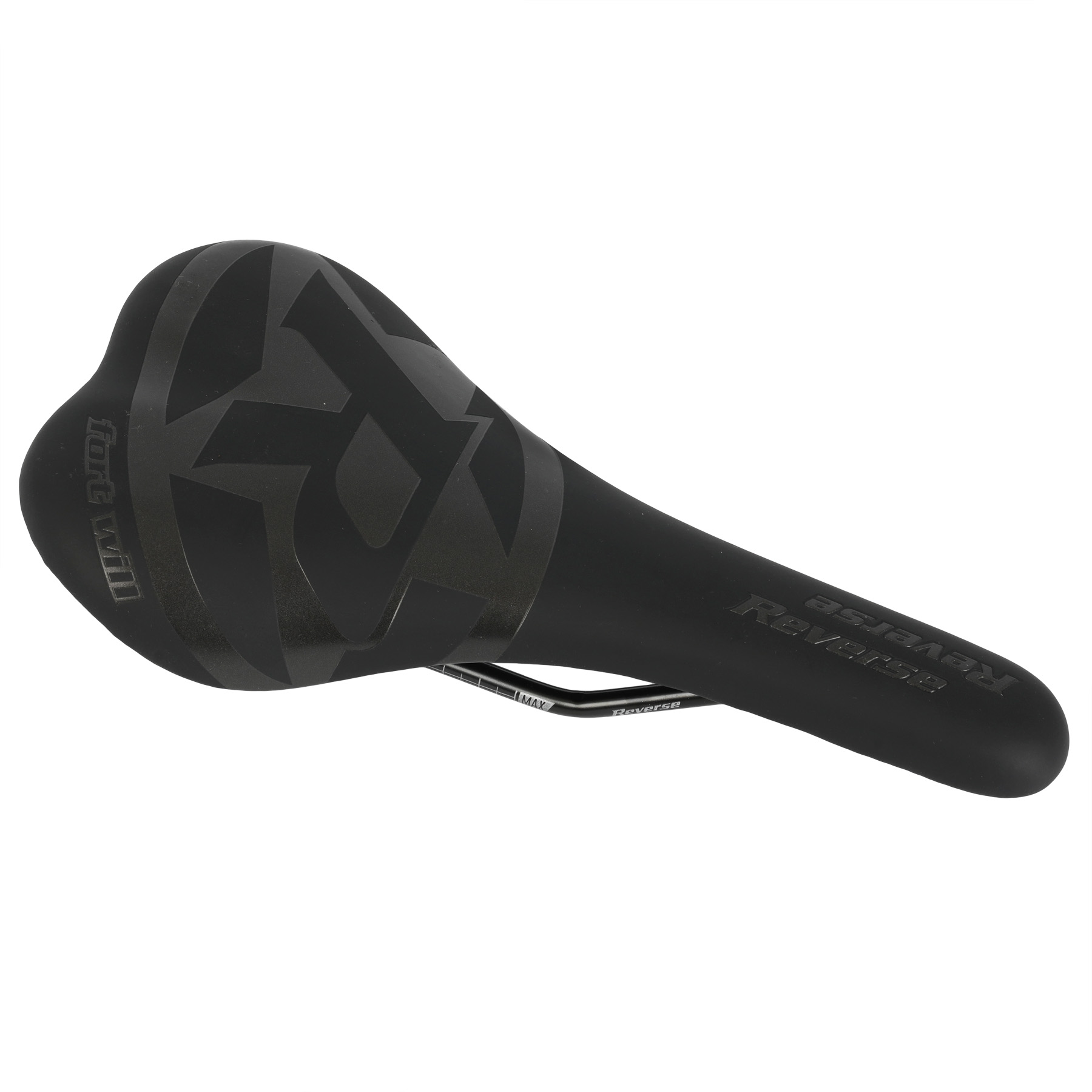 Image de Reverse Components Fort Will Selle CrMo Style - noir/stealth