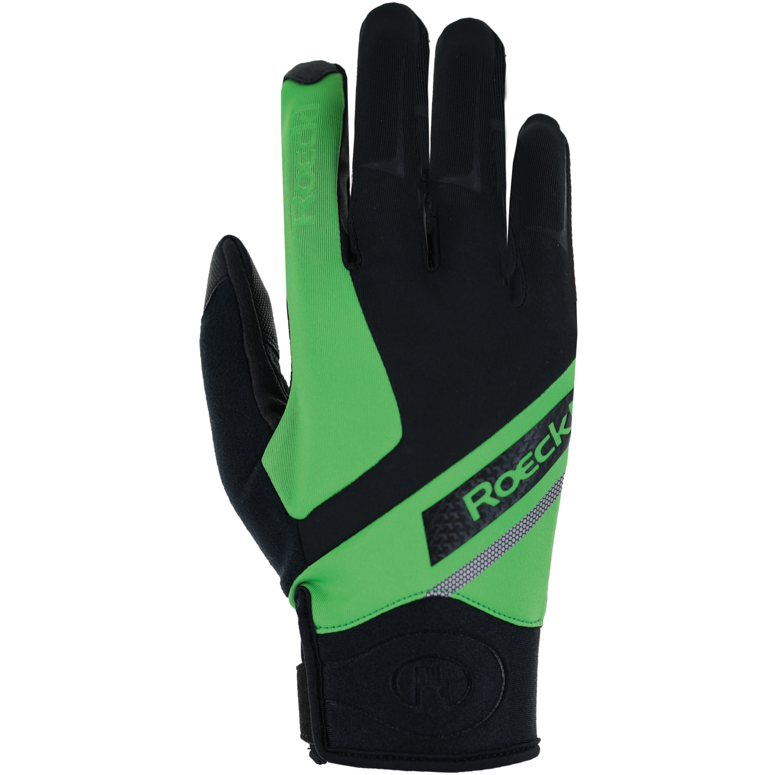 Productfoto van Roeckl Sports Lidhult Winterhandschoenen - black/classic green 9020