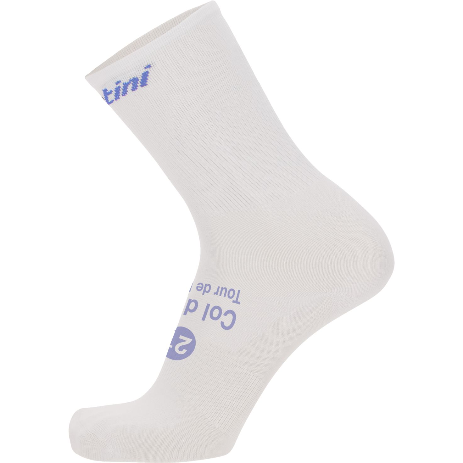 Picture of Santini Nice Cycling Socks - Tour de France™ 2024 Collection - RE652HP4NICE - white BI