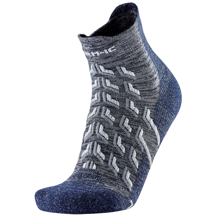 Productfoto van therm-ic Trekking Cool Ankle Sokken - grijs/wit