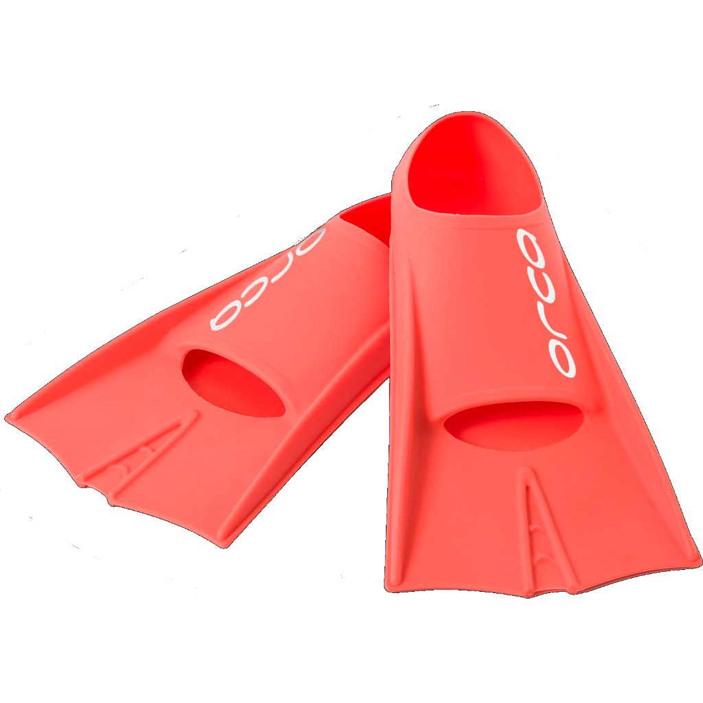 Foto de Orca Fins Aletas Natación de Entrenamiento - high vis orange
