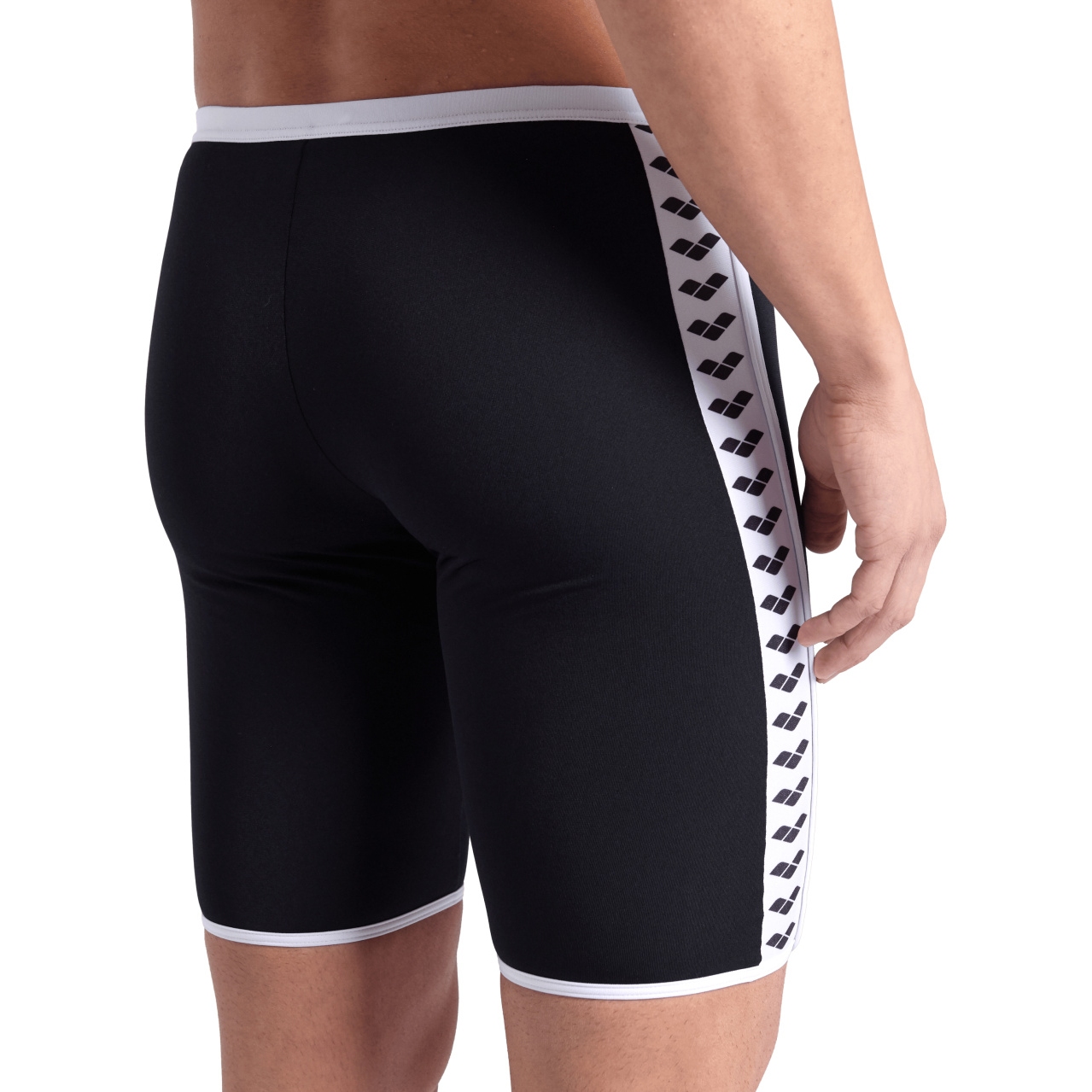 arena Performance Stripes Costume da bagno da uomo - Navy/Blue Multi