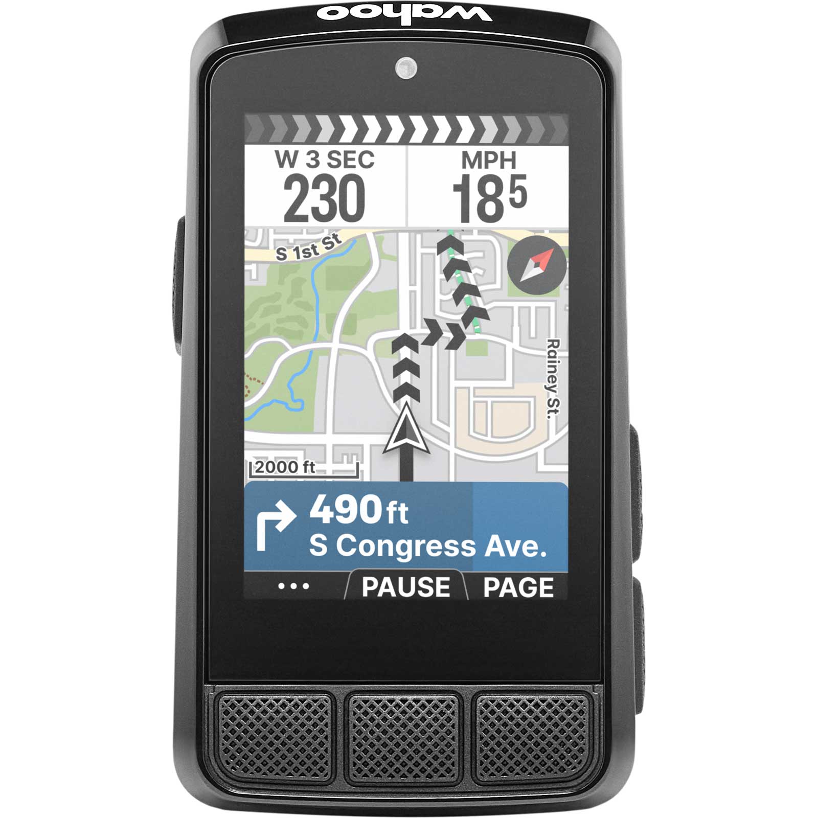 Bild von Wahoo ELEMNT BOLT 3 GPS Fahrradcomputer - schwarz