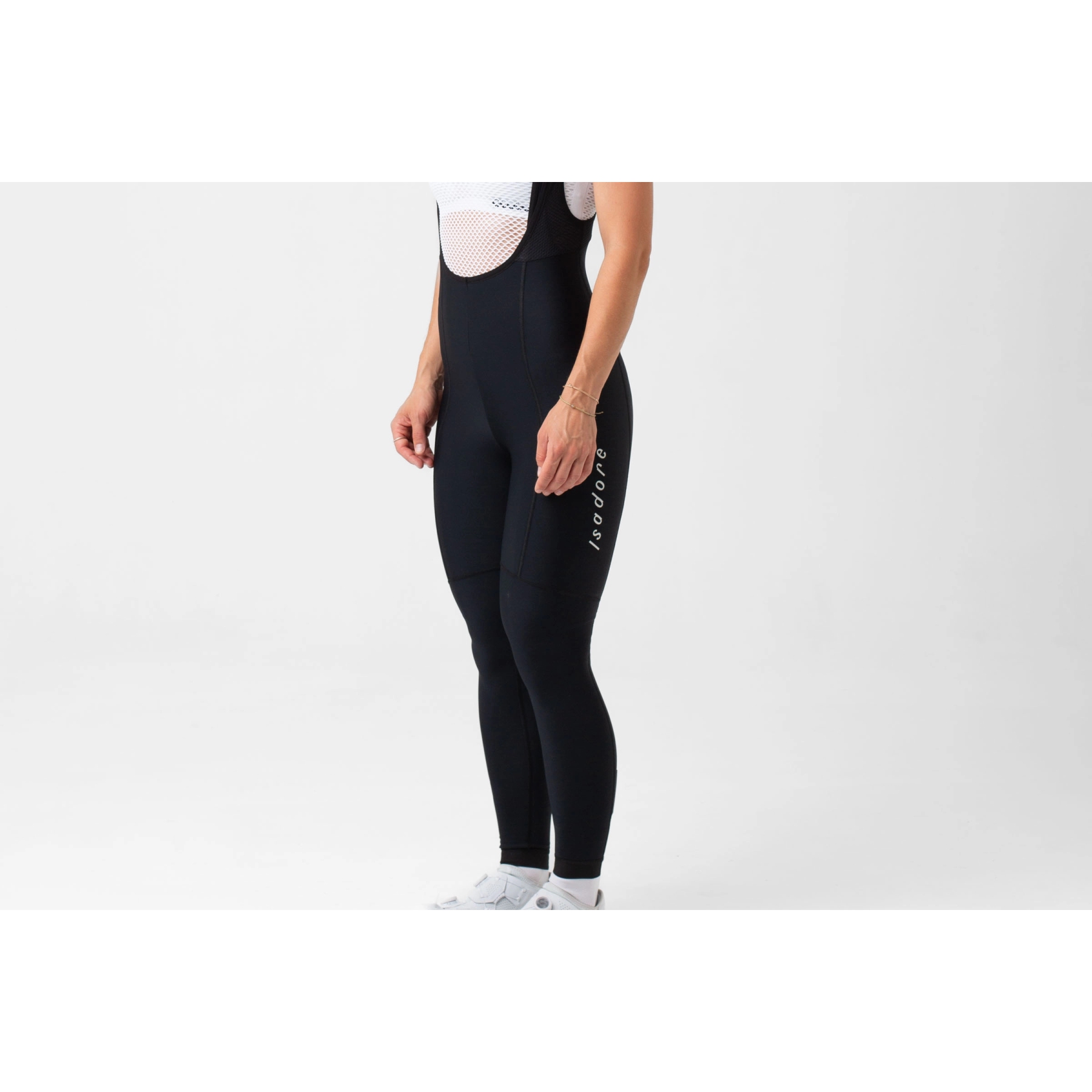 Isadore Debut Thermal Bib Tights w/o Chamois Women - Black | BIKE24