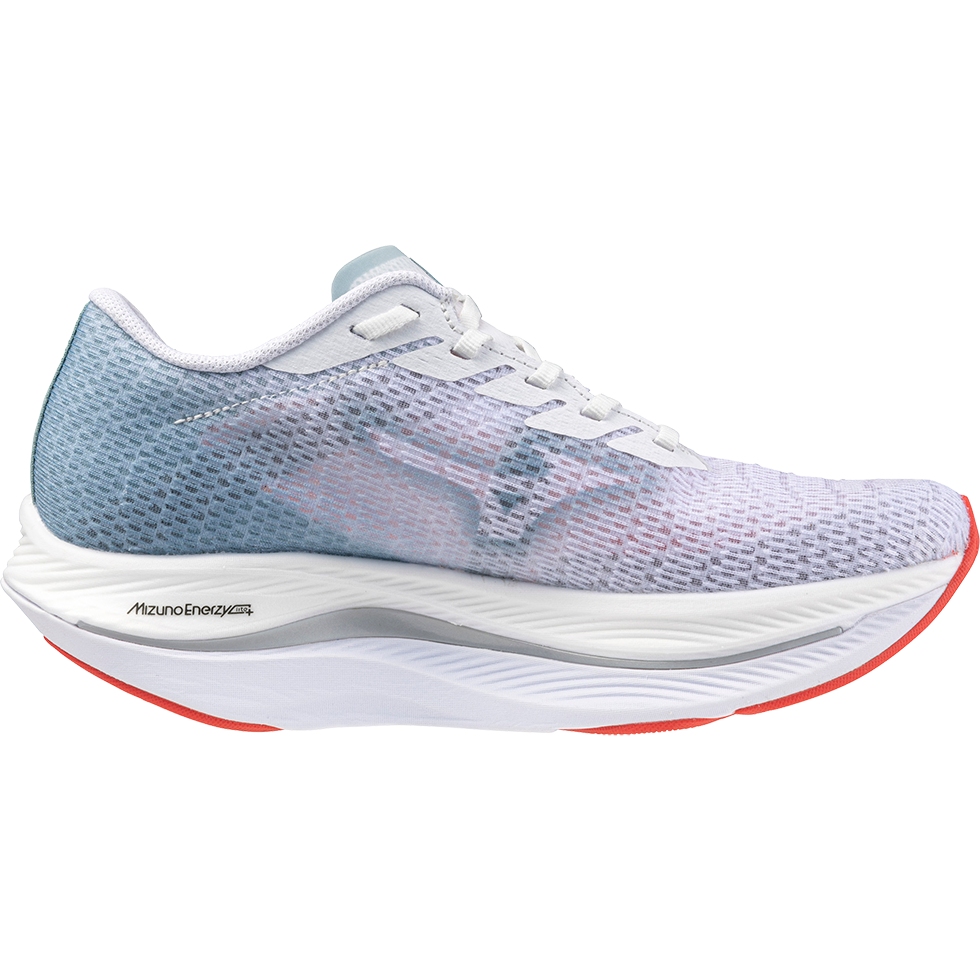 なんでも鑑定団よりも驚き！ 2 Flash Rebellion Wave Mizuno Running White - Women Shoes スパイク・シューズ