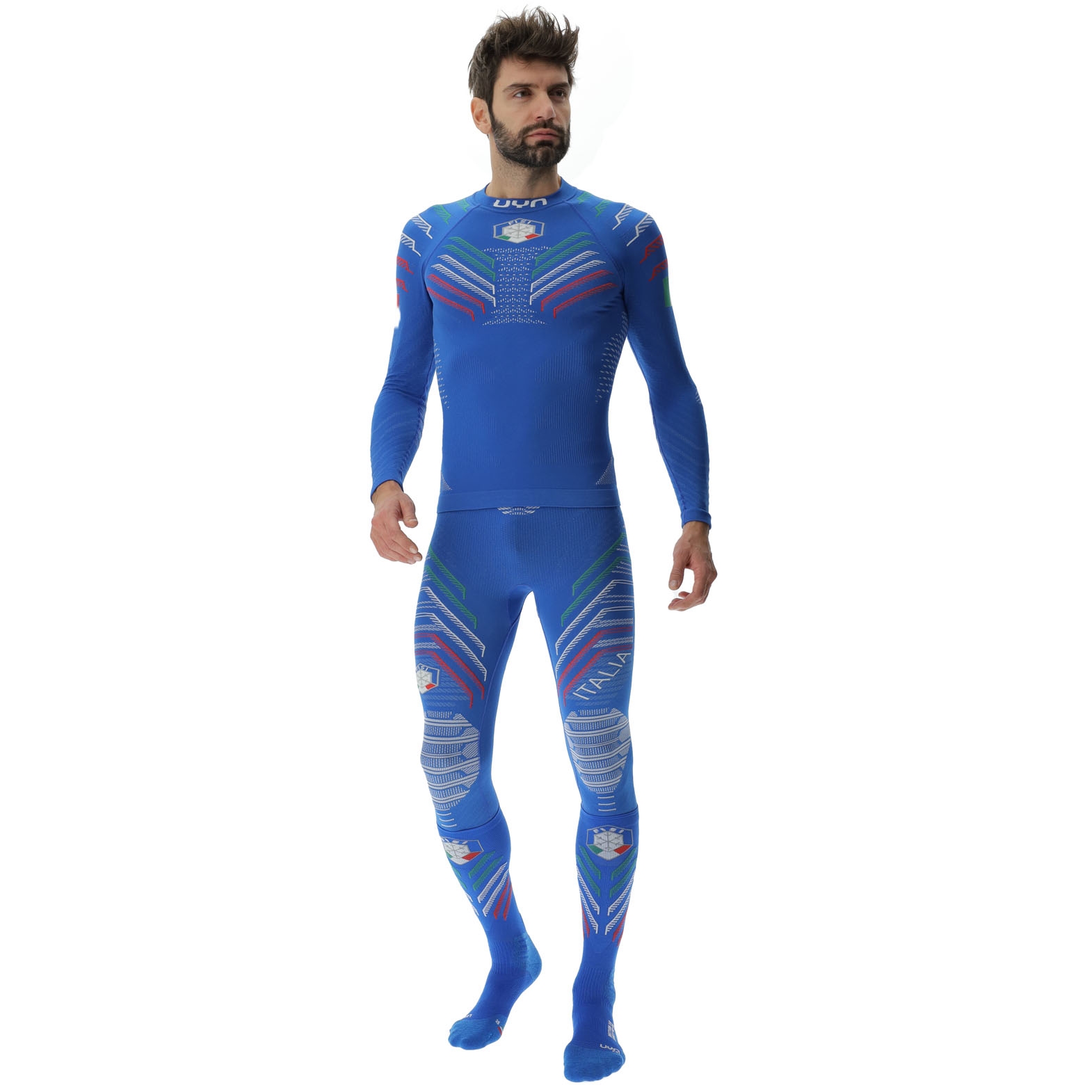 UYN Natyon 3.0 Italia Maglia Intimo Maniche Lunghe Uomo - Bike