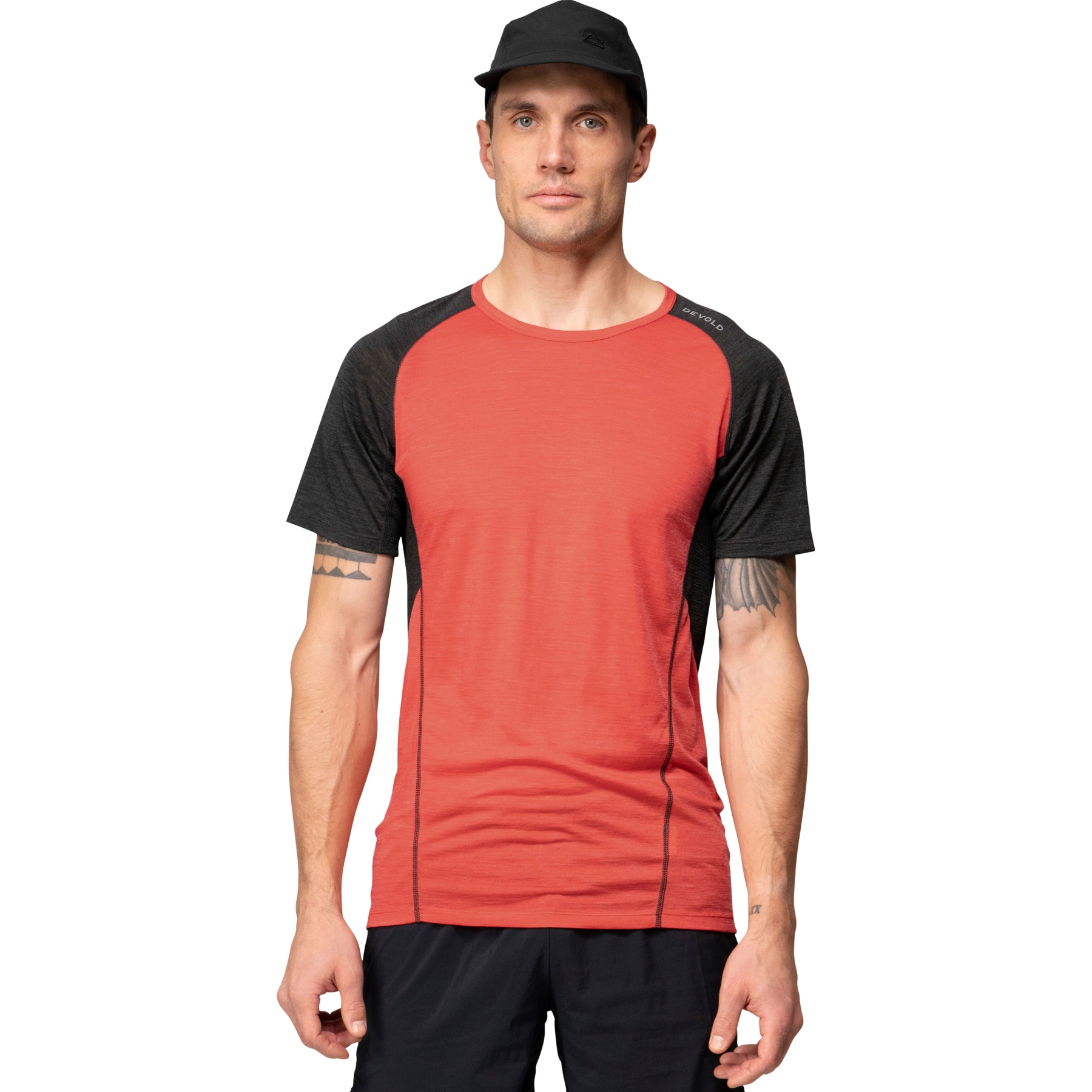 Produktbild von Devold Running Merino 130 T-Shirt Herren - 195A Cayenne