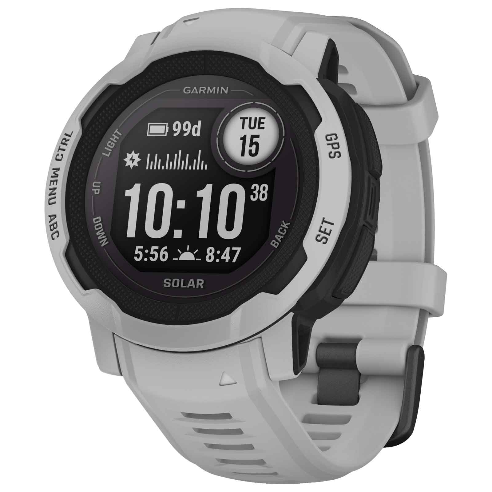 Produktbild von Garmin Instinct 2 Solar GPS Smartwatch Standard Edition - grau