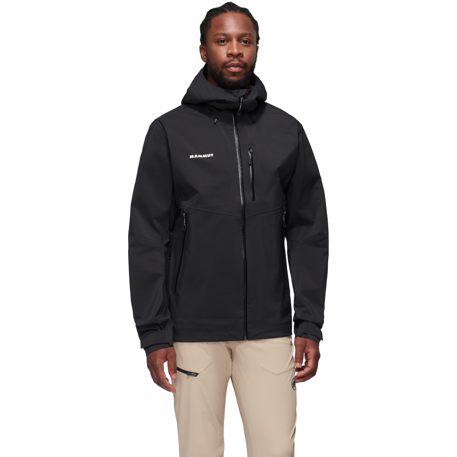 Picture of Mammut Alto Guide Hardshell Hooded Jacket Men - black