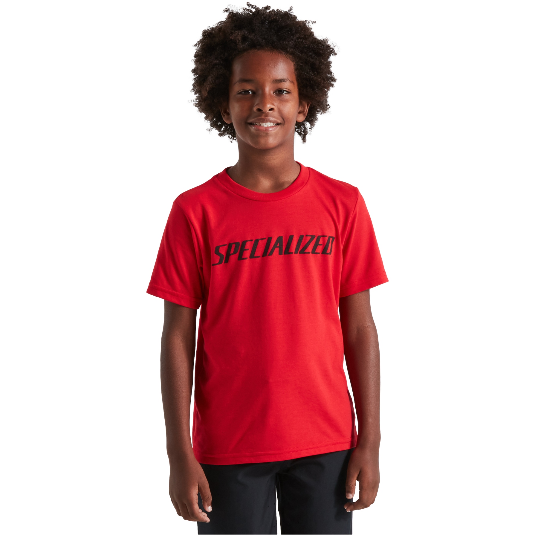 Produktbild von Specialized Wordmark T-Shirt Kinder - flo red