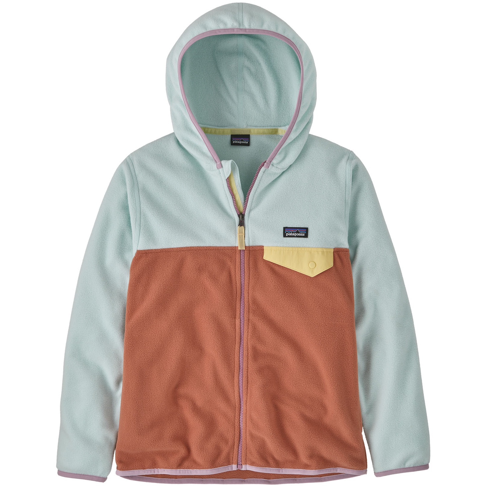 Produktbild von Patagonia Micro D Snap-T Fleecejacke Kinder - Sienna Clay