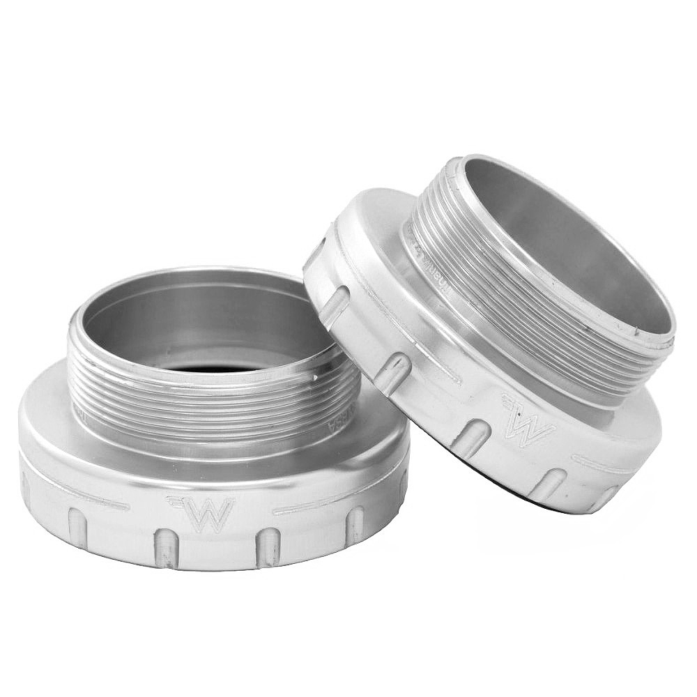 Productfoto van White Industries BSA30 External Bottom Bracket Cups - BSA-68/73-30 - silver