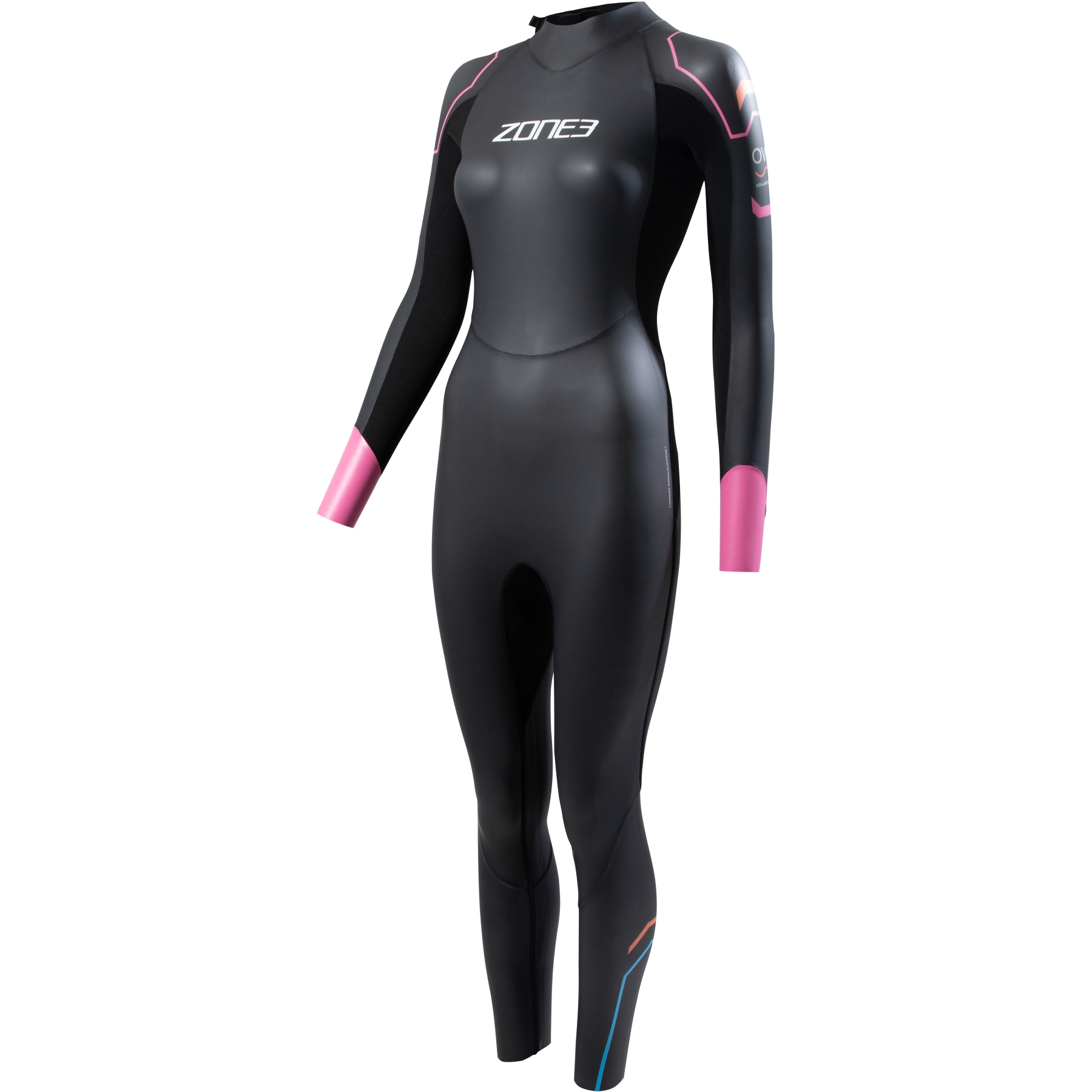 Picture of Zone3 Aspect Women&#039;s Breaststroke Wetsuit - black/pink
