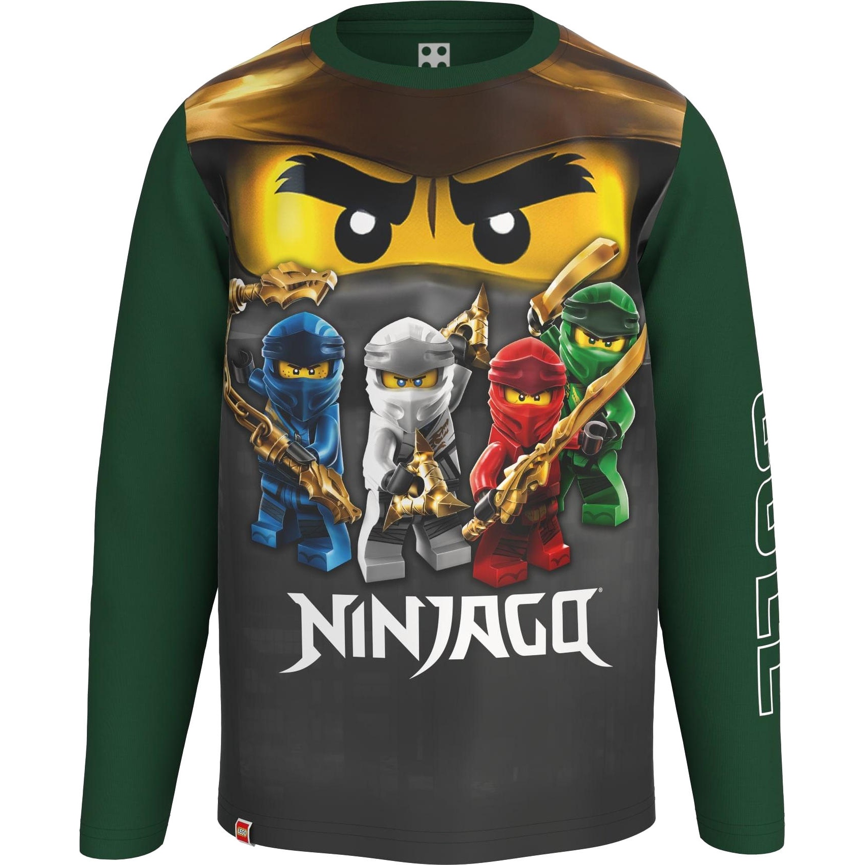 Produktbild von LEGO® M12010729 - NINJAGO Kinder Langarm-Shirt - Dark Green