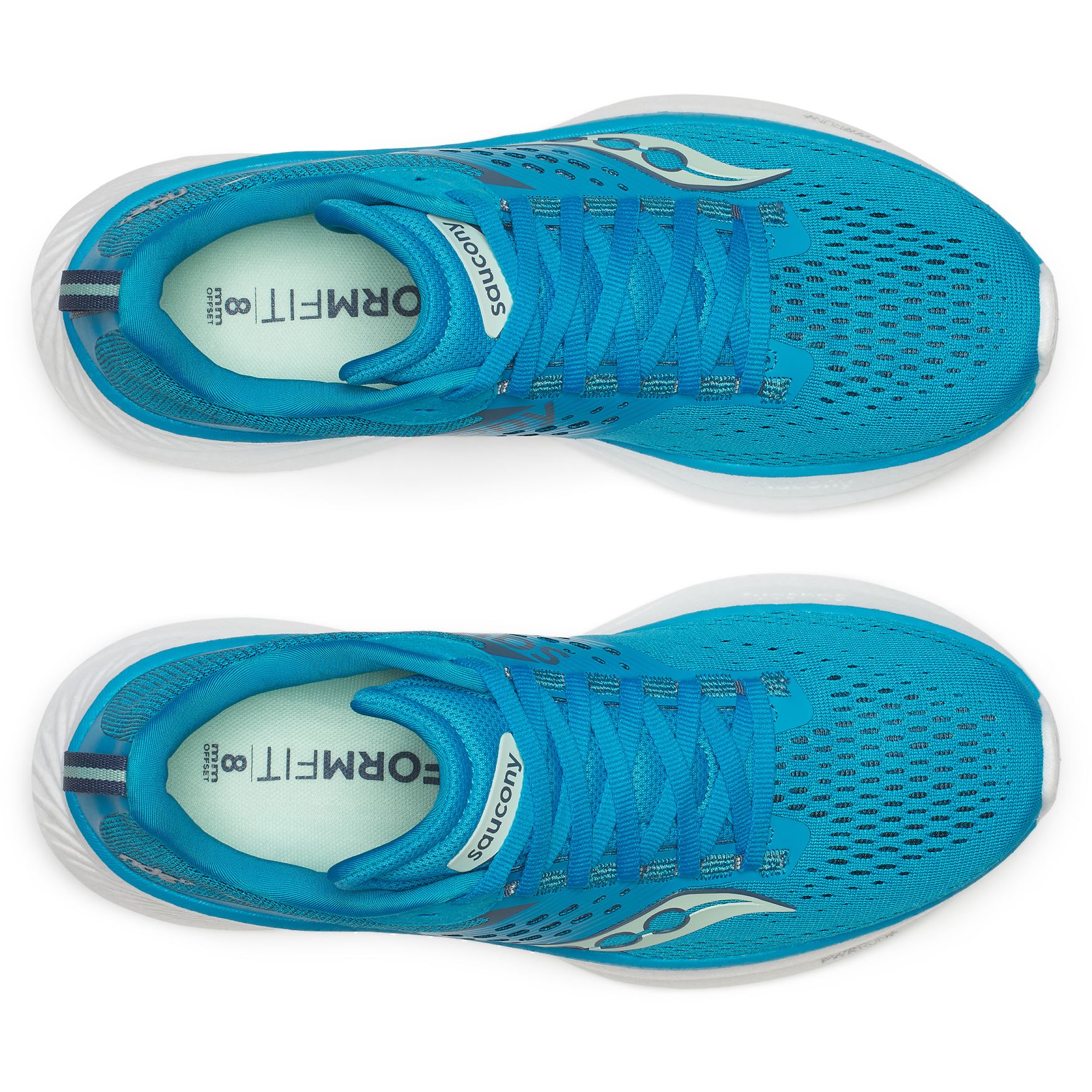 Saucony Ride 17 Running Shoes Women viziblue mirage BIKE24