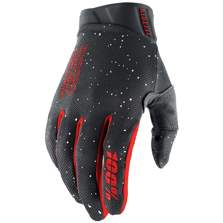 Picture of 100% Ridefit Bike Gloves - mars
