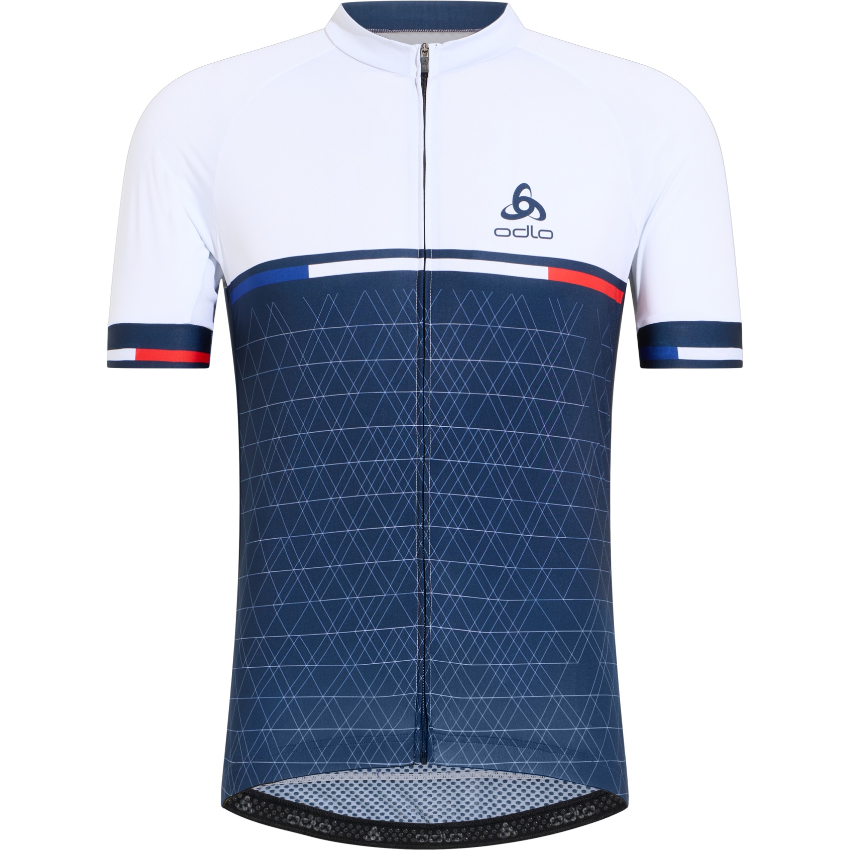 Picture of Odlo Performance Aero Cycling Jersey Men - France Blue 2024