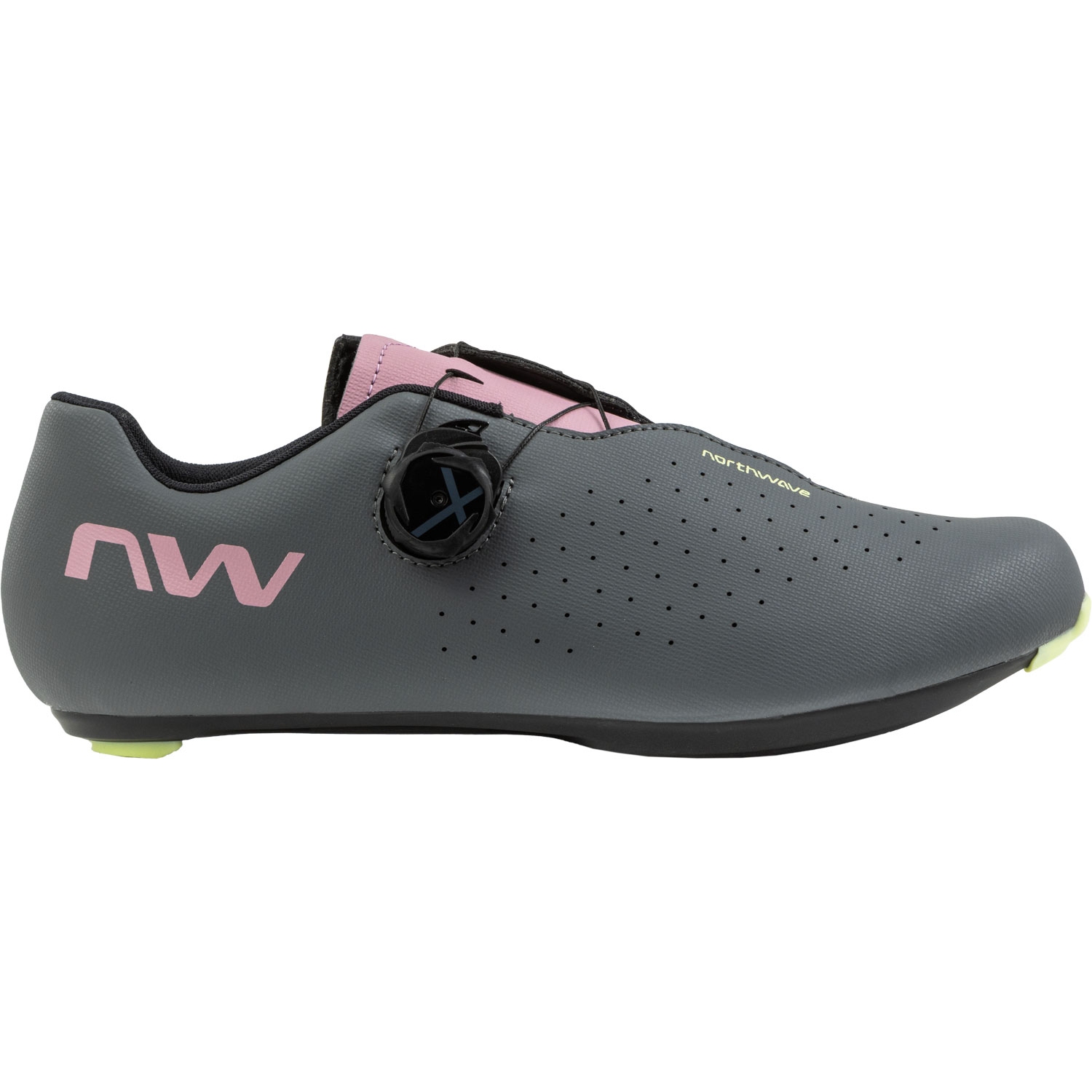 Northwave Sonic Plus Road Shoes - dark grey/dusty malva 121 | BIKE24