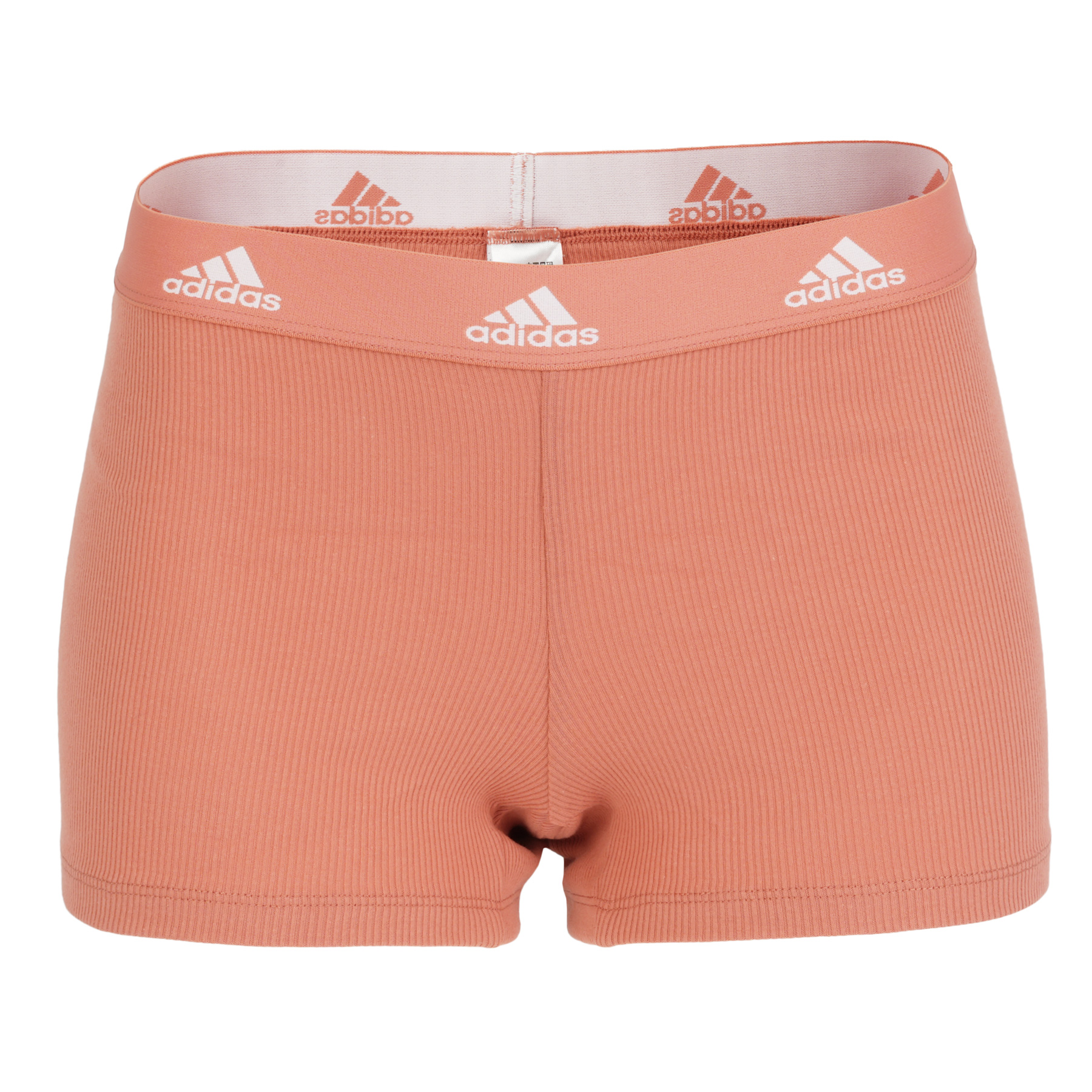 Image of adidas Sports Underwear Rib 2x2 Cotton  Boxer Shorts Women - 523 - wonder clay