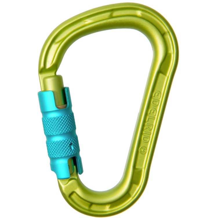 Photo produit de Edelrid Mousqueton - HMS Magnum Triple II - oasis