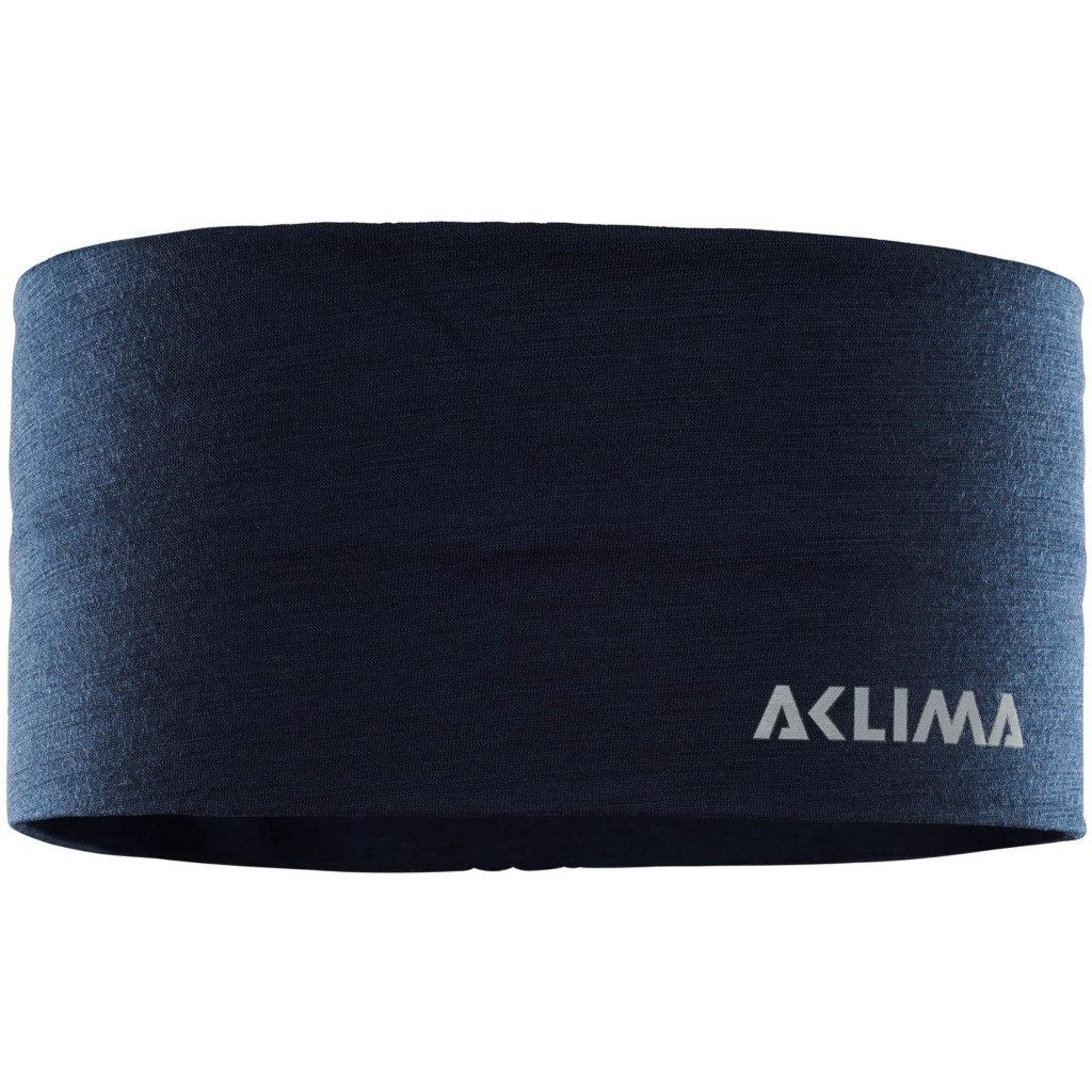 Produktbild von Aclima Lightwool Stirnband - navy blazer