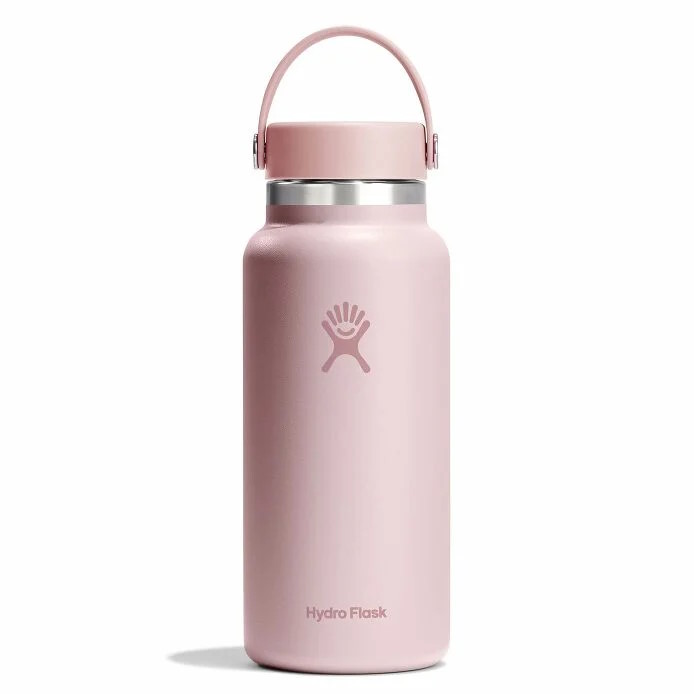 Picture of Hydro Flask 32oz Wide Mouth Insulated Bottle + Flex Cap - 946ml - Tonal Trillium