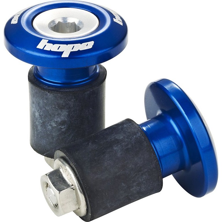 Image of Hope Grip Doctor Aluminium Bar Plugs - blue