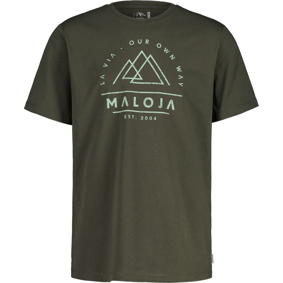 Picture of Maloja BranziM. Organic Cotton Tee Men - alpine woods 8958