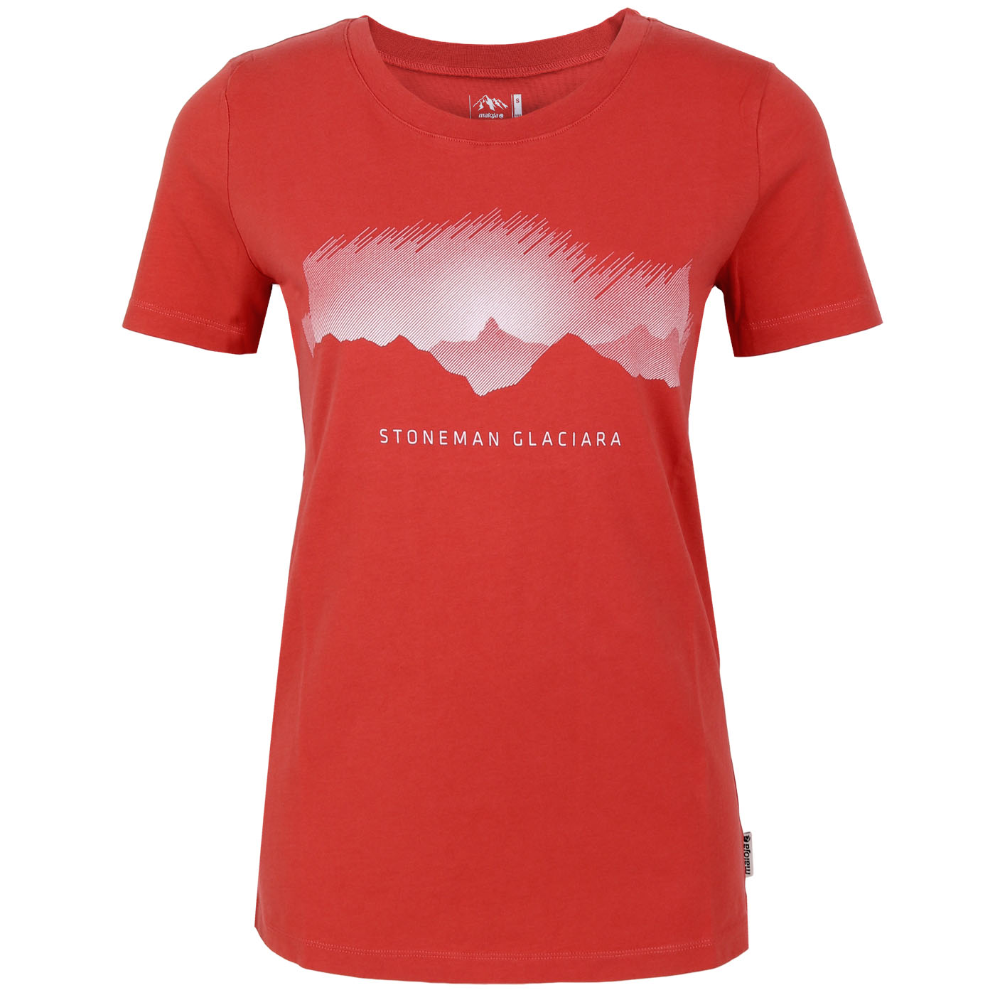 Image of Stoneman Glaciara »Gipfelsturm« Women's T-Shirt by Maloja - vintage red