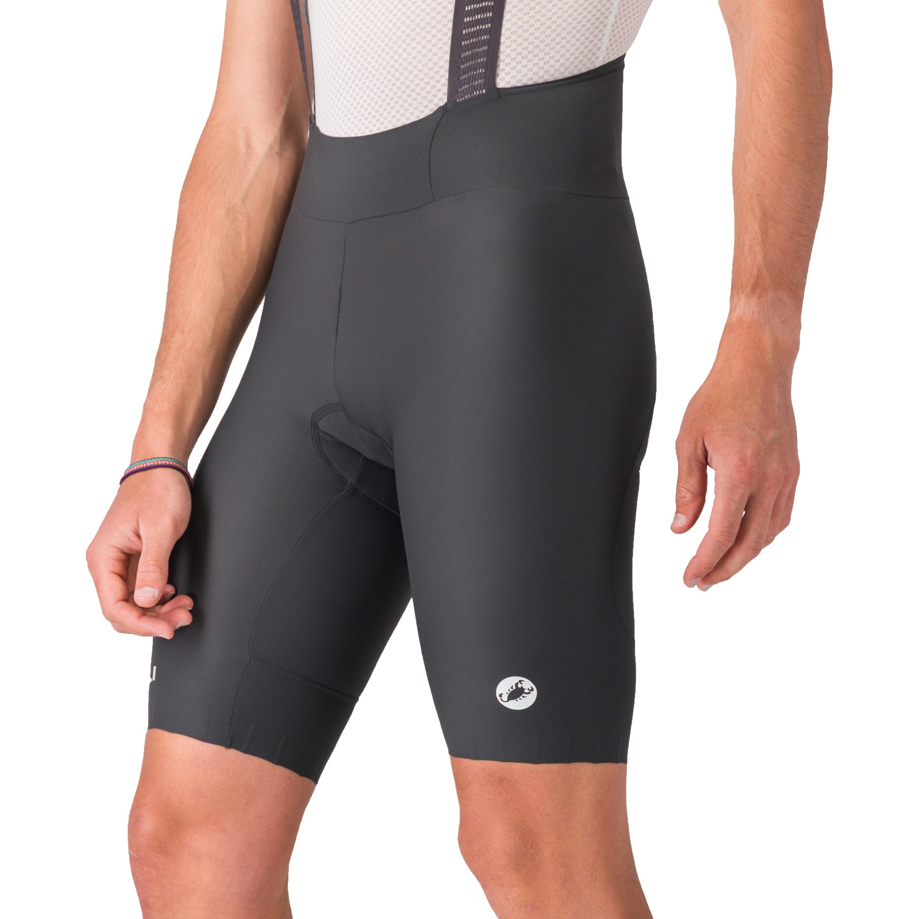 Castelli Espresso 2 Bibshorts Men - dark grey 030 | BIKE24