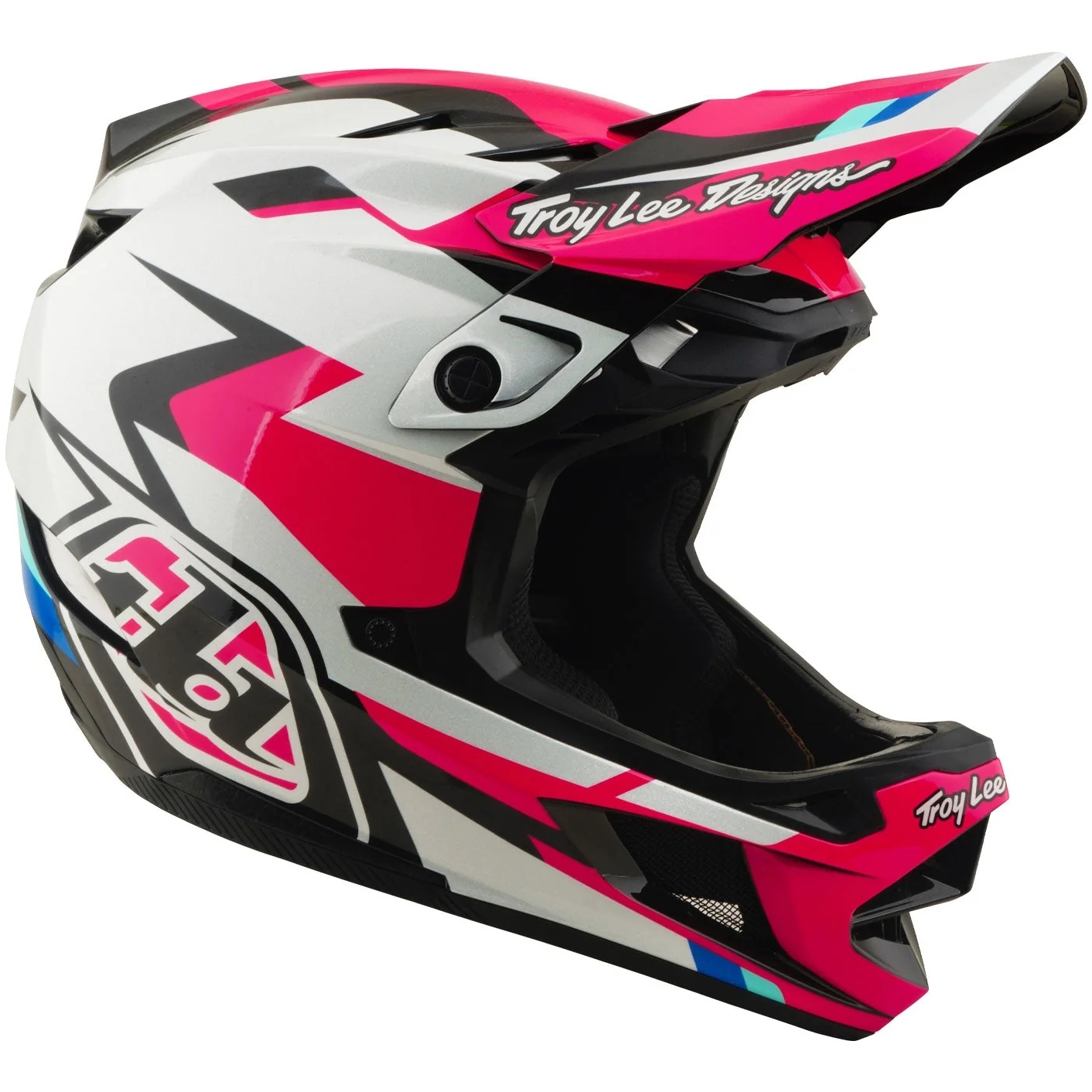 Troy Lee Designs D4 Polyacrylite MIPS Helmet - Roamer Magenta | BIKE24